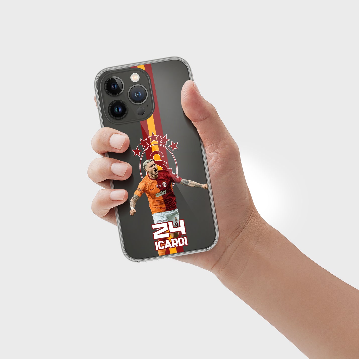 Mauro Icardi Galatasaray Hülle mit Wunschname - 1instaphone