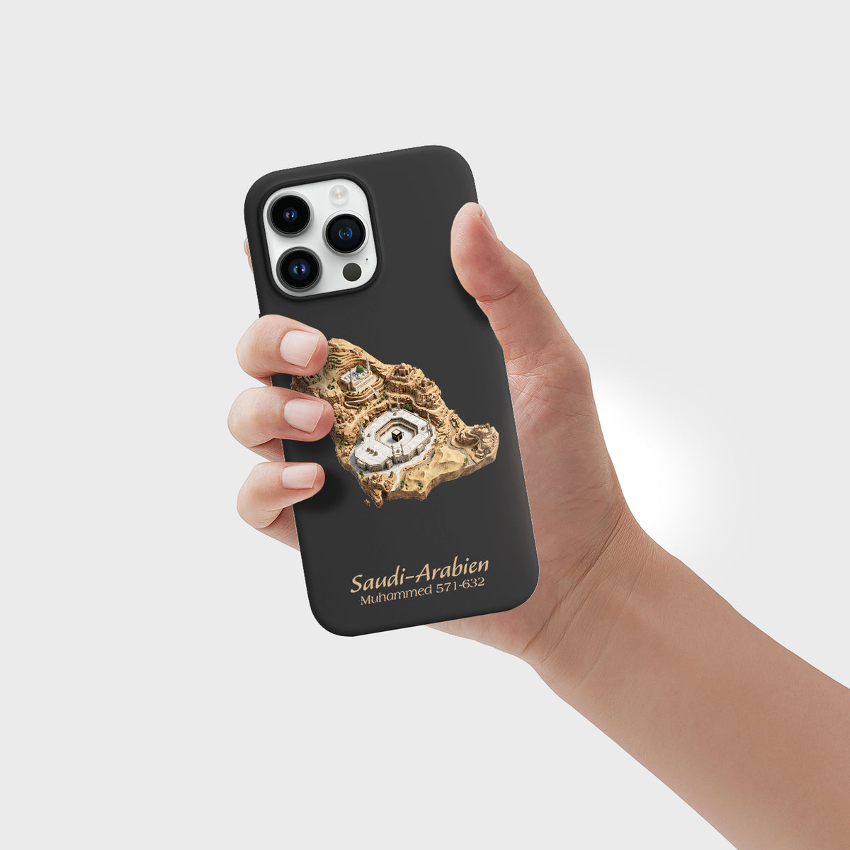 Saudi-Arabien Karte – Islamisches Kunst Design - 1instaphone