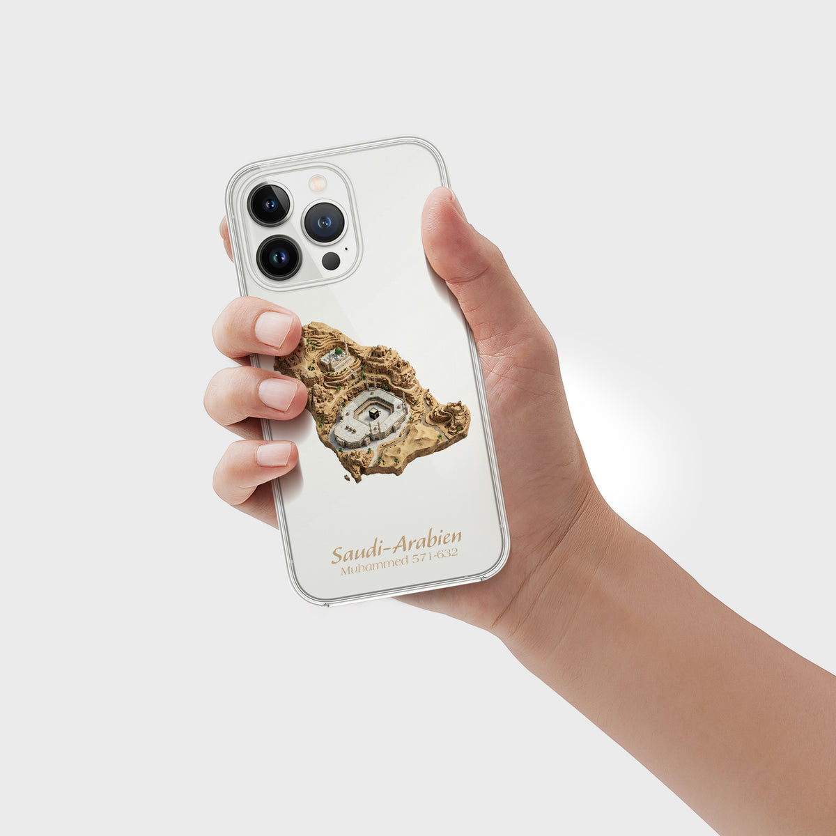 Saudi-Arabien Karte – Islamisches Kunst Design - 1instaphone