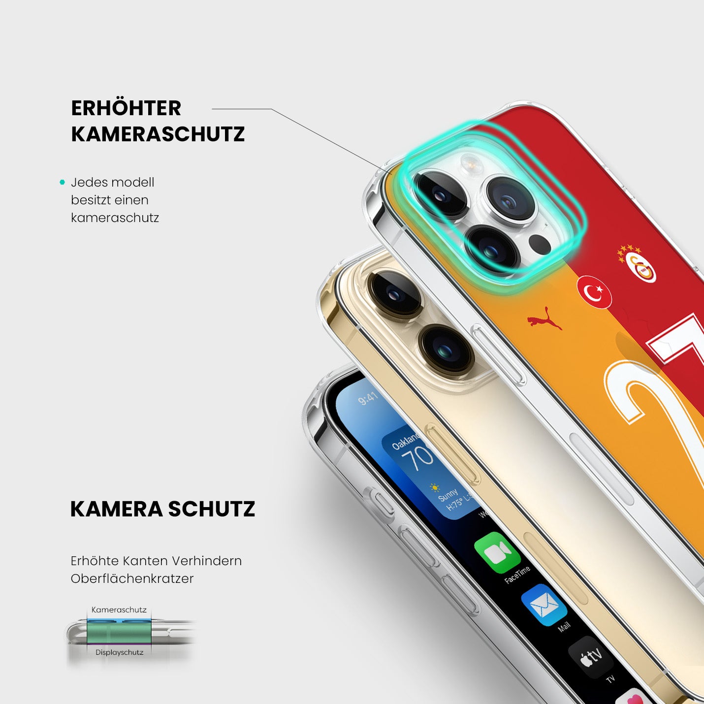 Personalisierte Galatasaray Handyhülle 2023 - 1instaphone