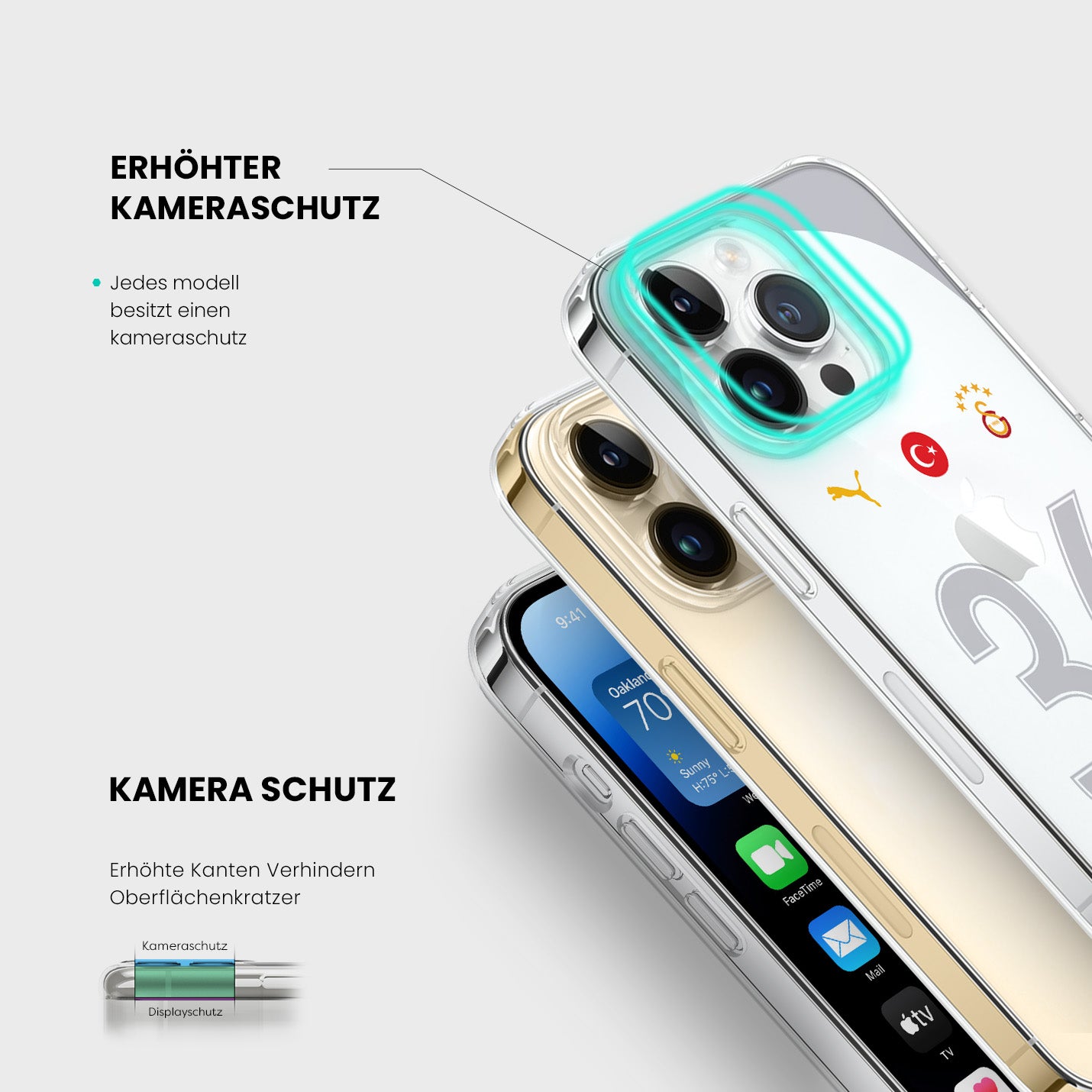 Personalisierte Galatasaray Handyhülle 2023 - 1instaphone
