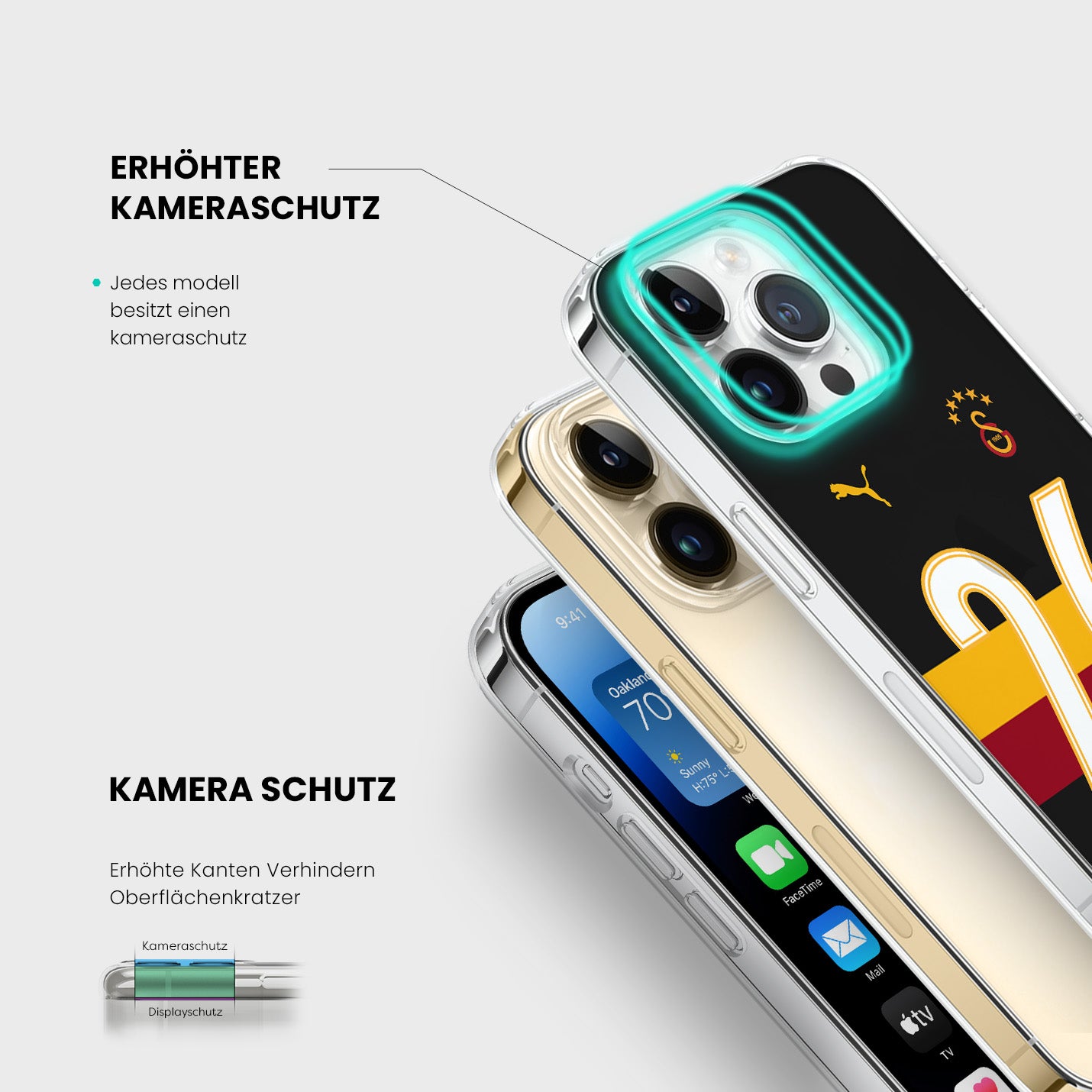 Personalisierte Galatasaray Handyhülle - 1instaphone