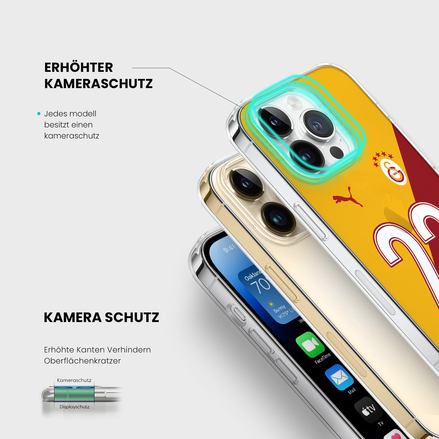 Personalisierte Galatasaray Handyhülle - 1instaphone