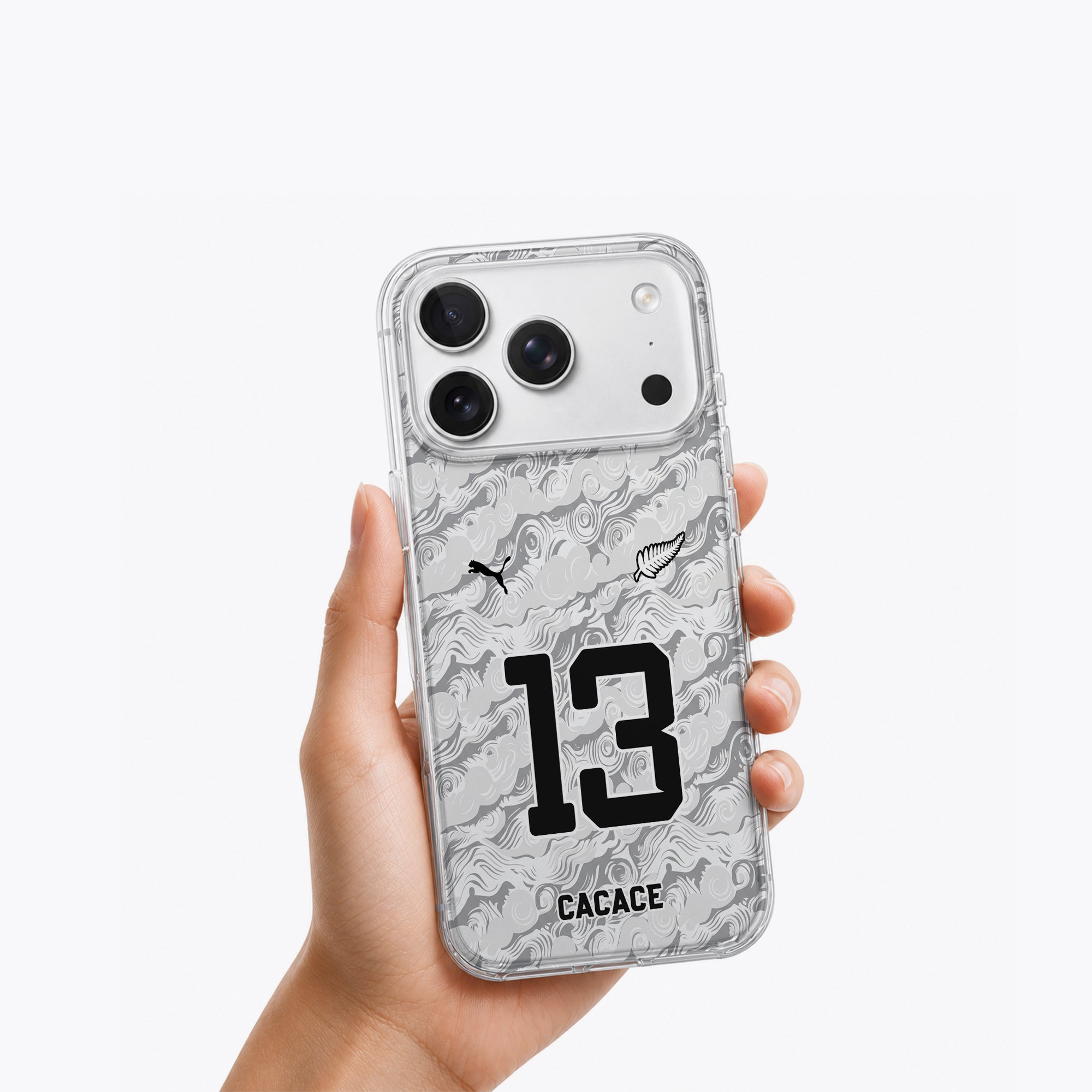 New Zealand 2026 Handyhülle – Name & Nummer - 1instaphone