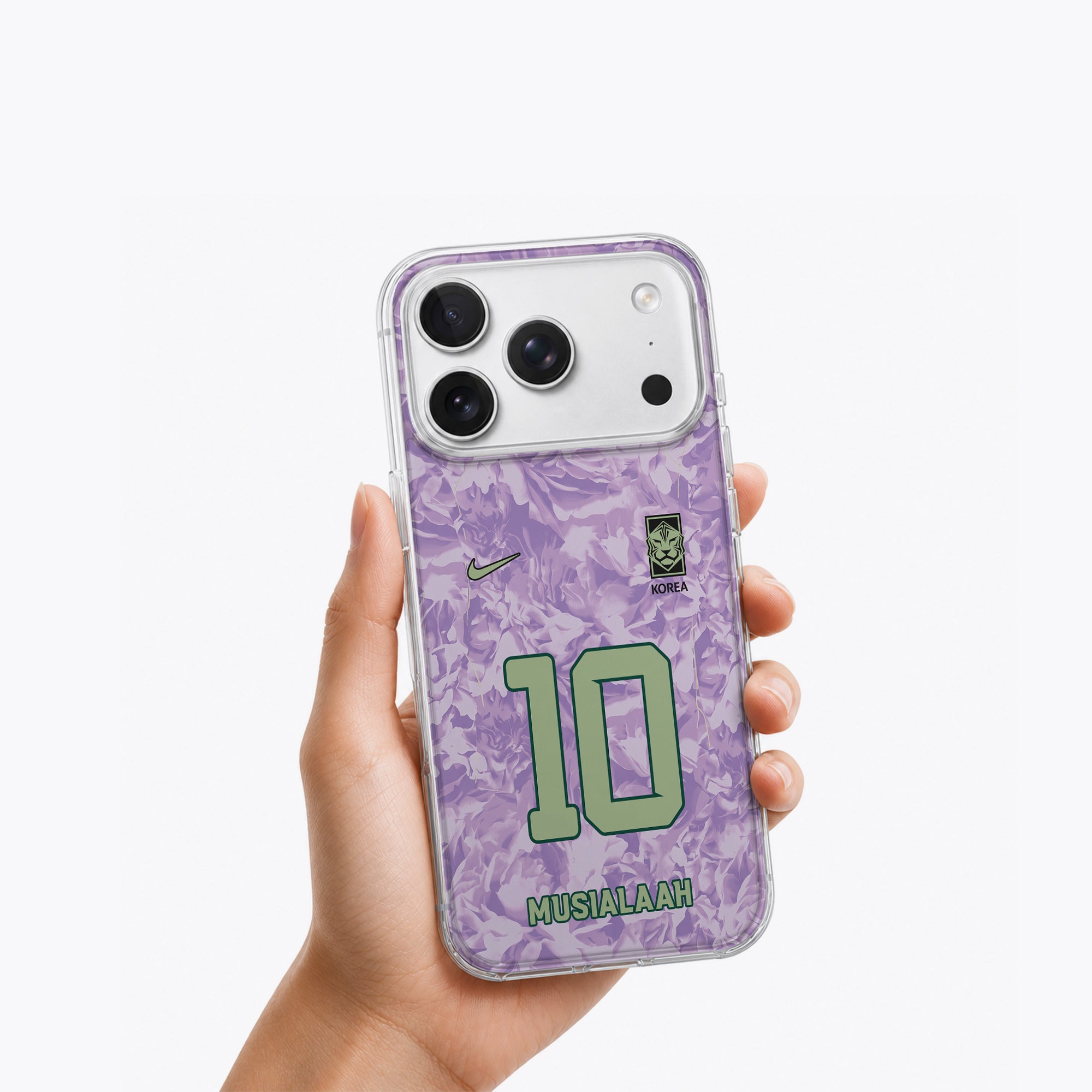 South Korea WM 2026 Handyhülle – Name & Nummer - 1instaphone