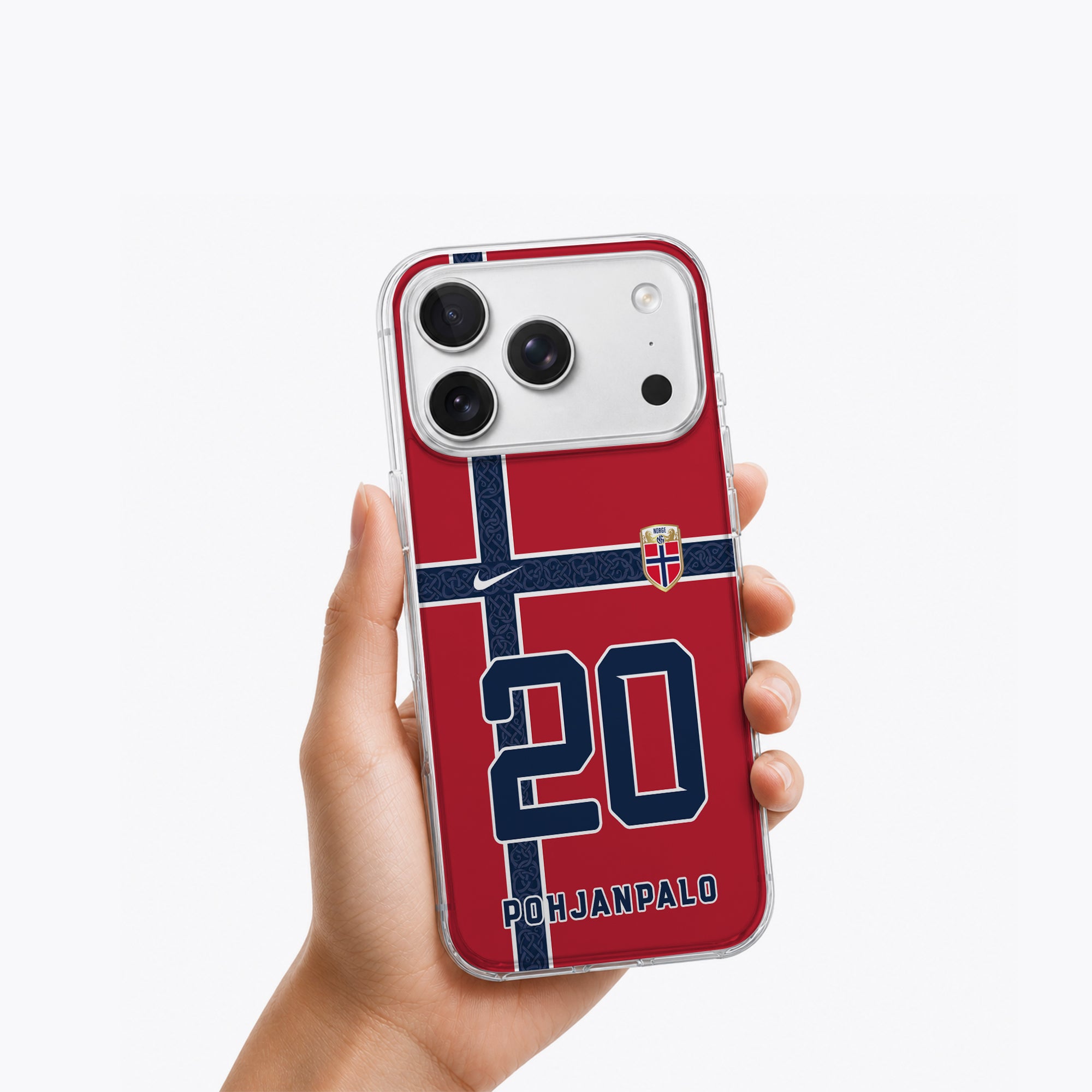 Norway WM 2026 Handyhülle – Name & Nummer - 1instaphone