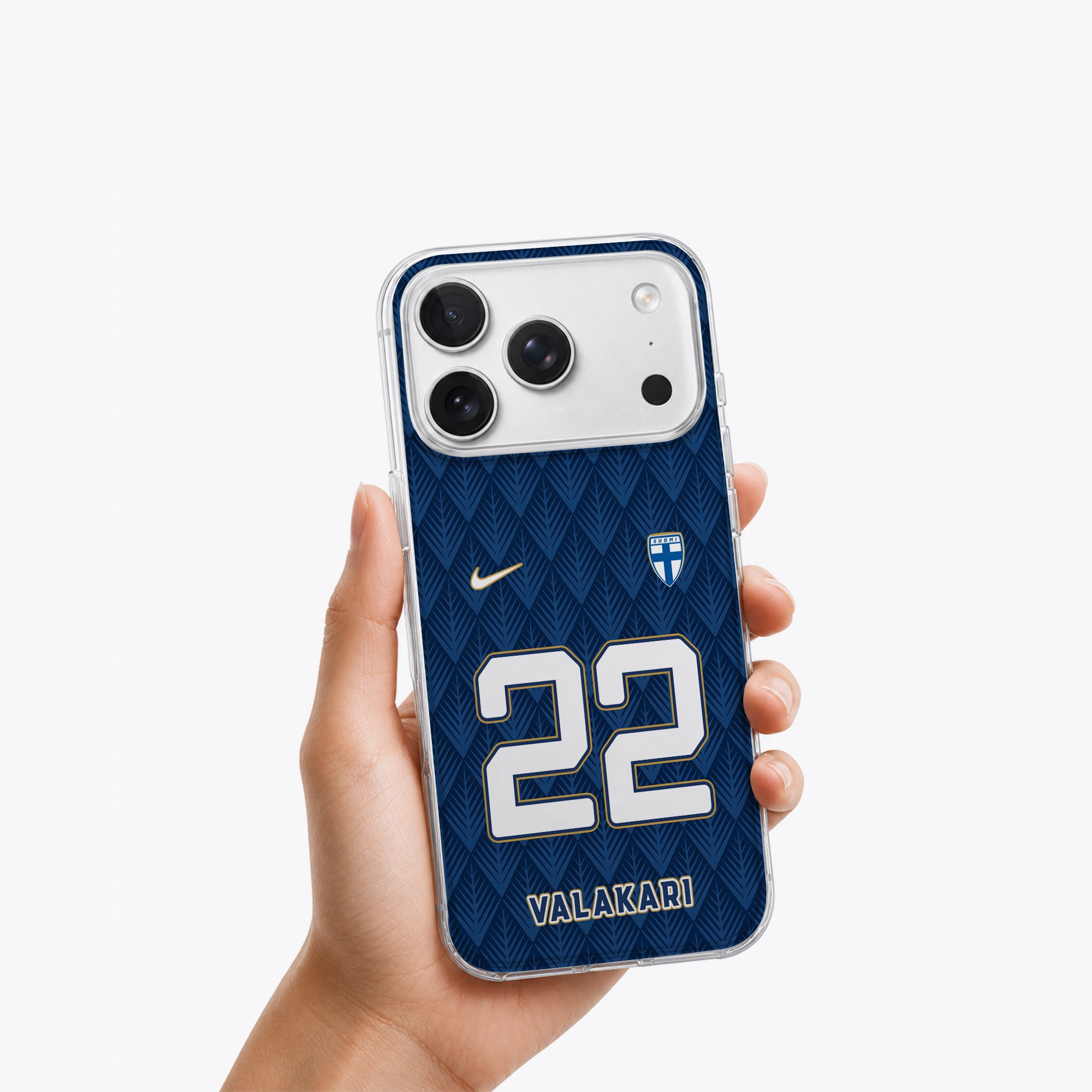 Finland WM 2026 Handyhülle – Name & Nummer - 1instaphone