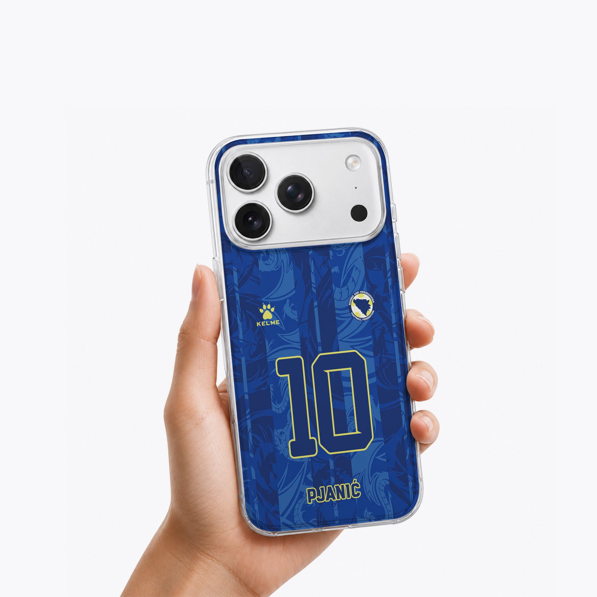 Bosnia and Herzegovina WM 2026 Handyhülle – Name & Nummer - 1instaphone