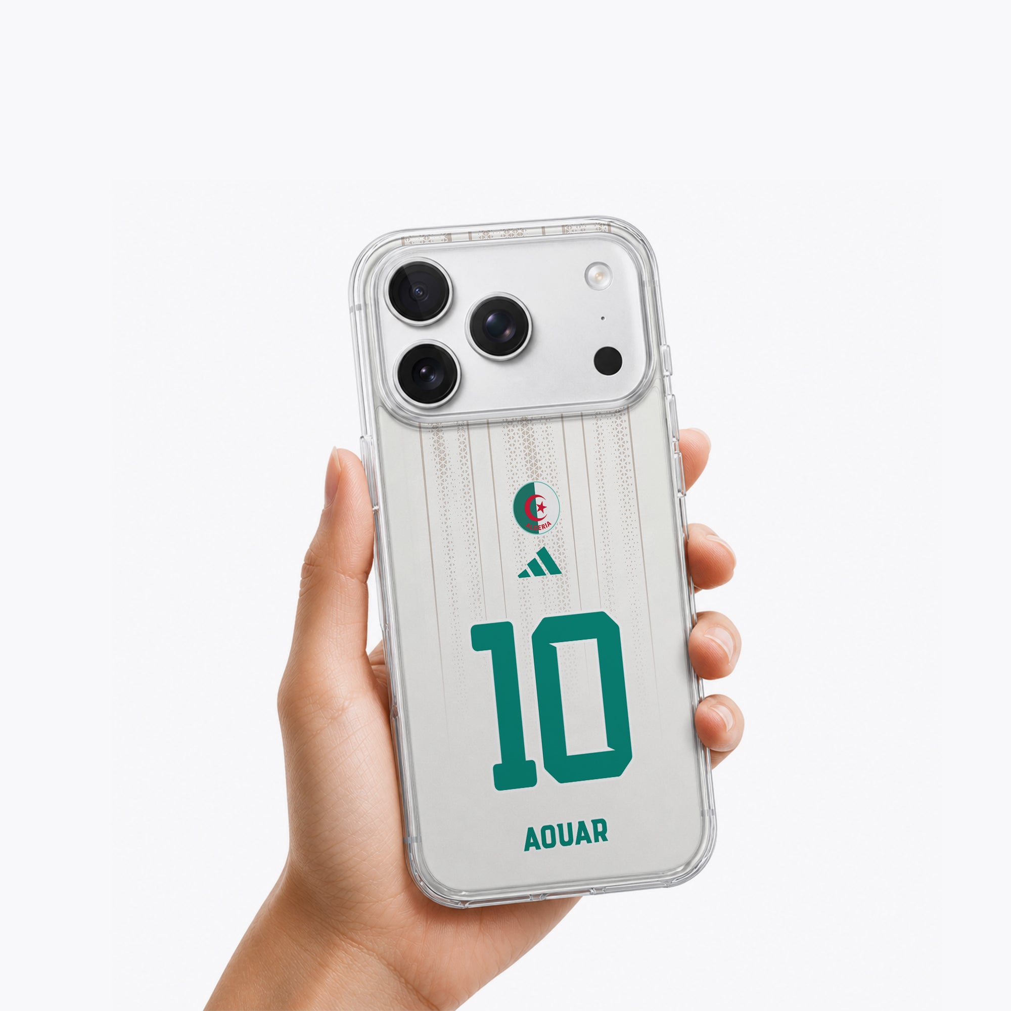 Algeria 2026 Handyhülle – Name & Nummer - 1instaphone