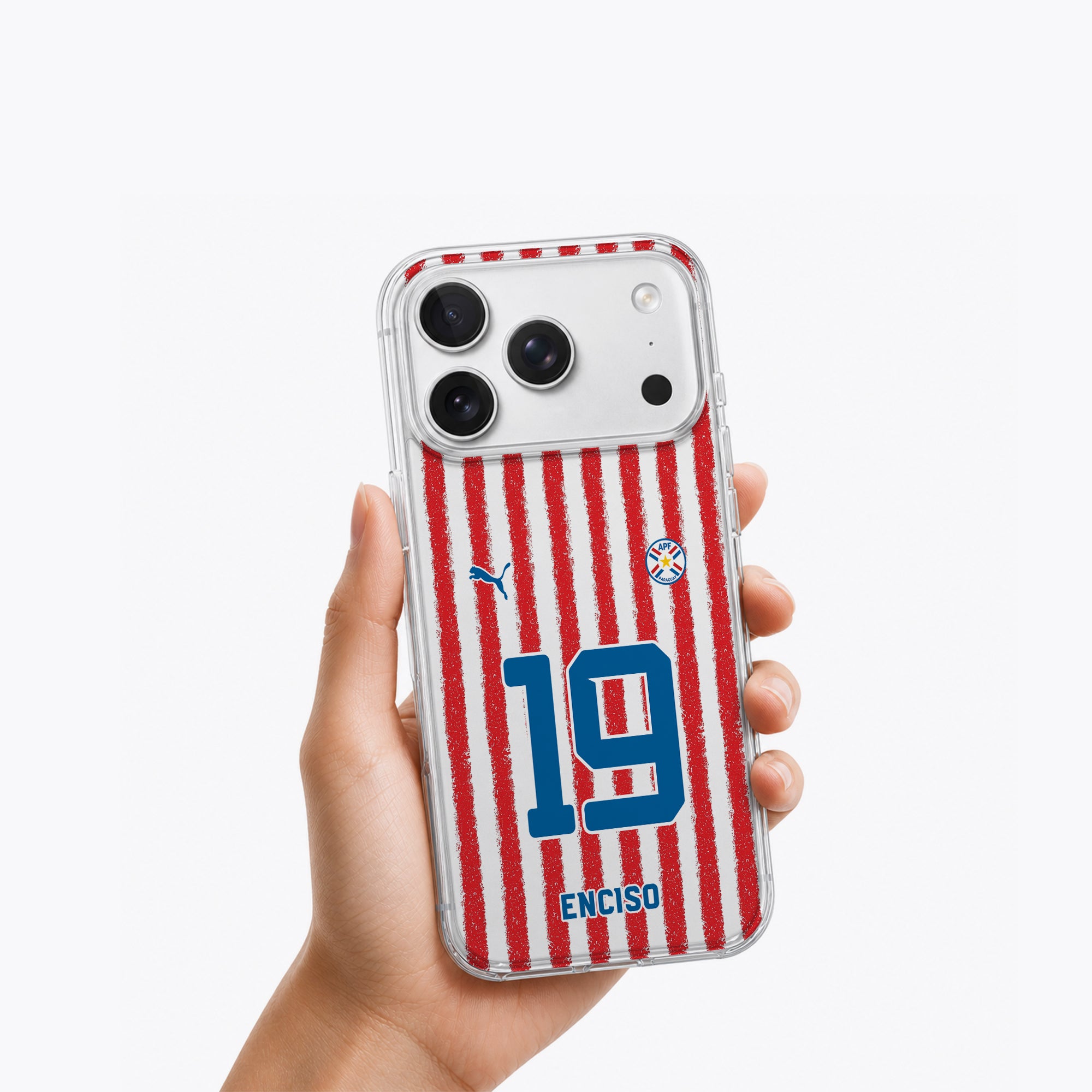 Paraguay 2026 Handyhülle – Name & Nummer - 1instaphone