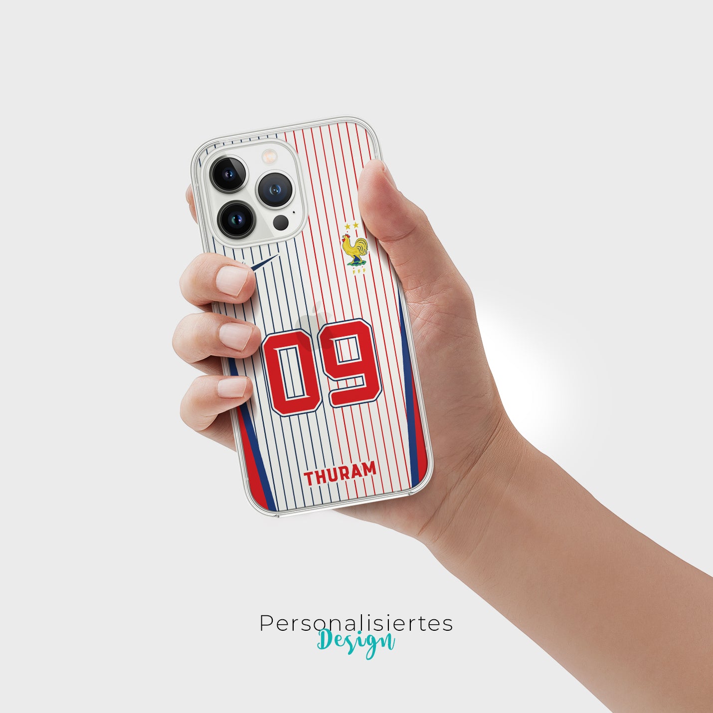 Frankreich Handyhülle EM 2024 - 1instaphone