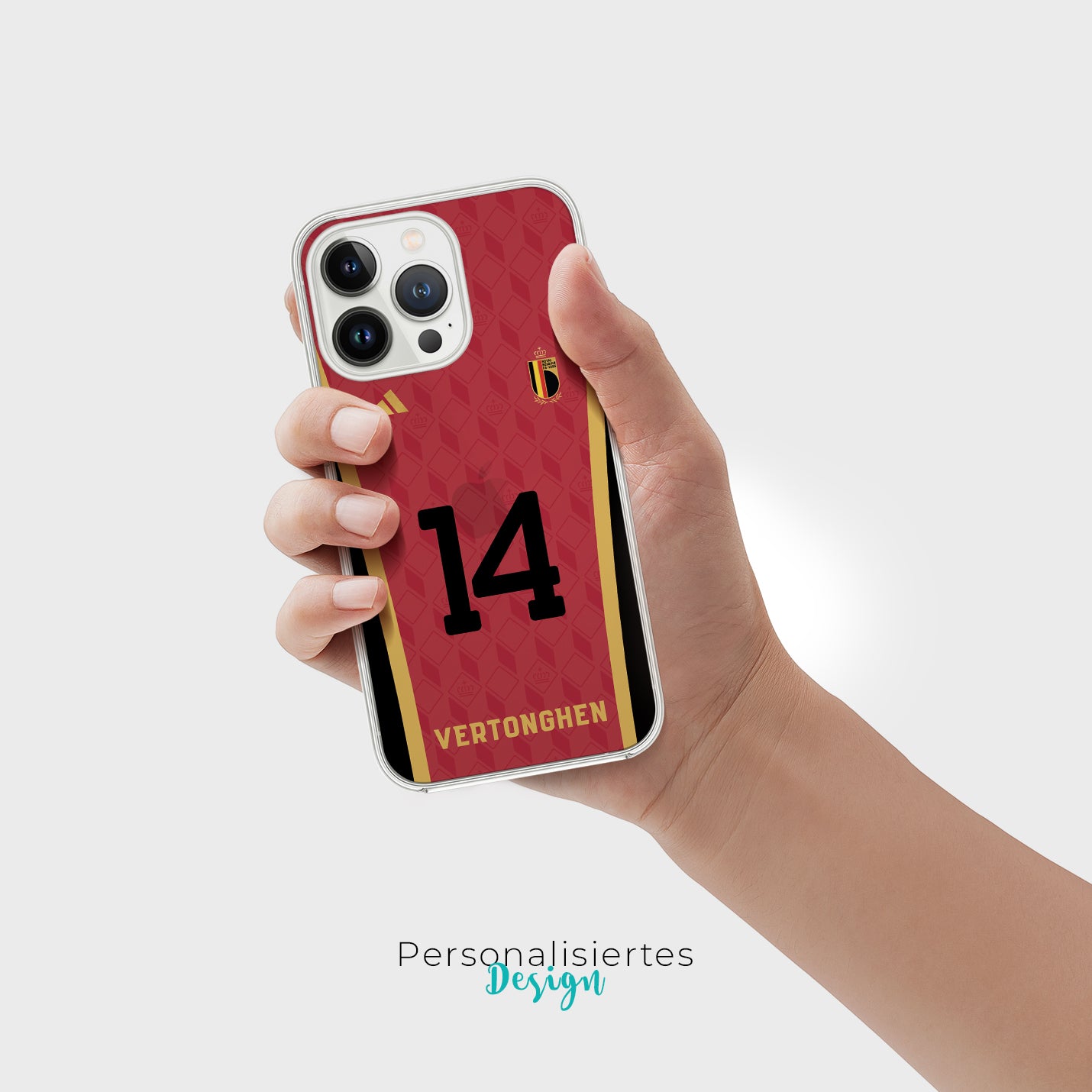 Belgien Handyhülle EM 2024 - 1instaphone