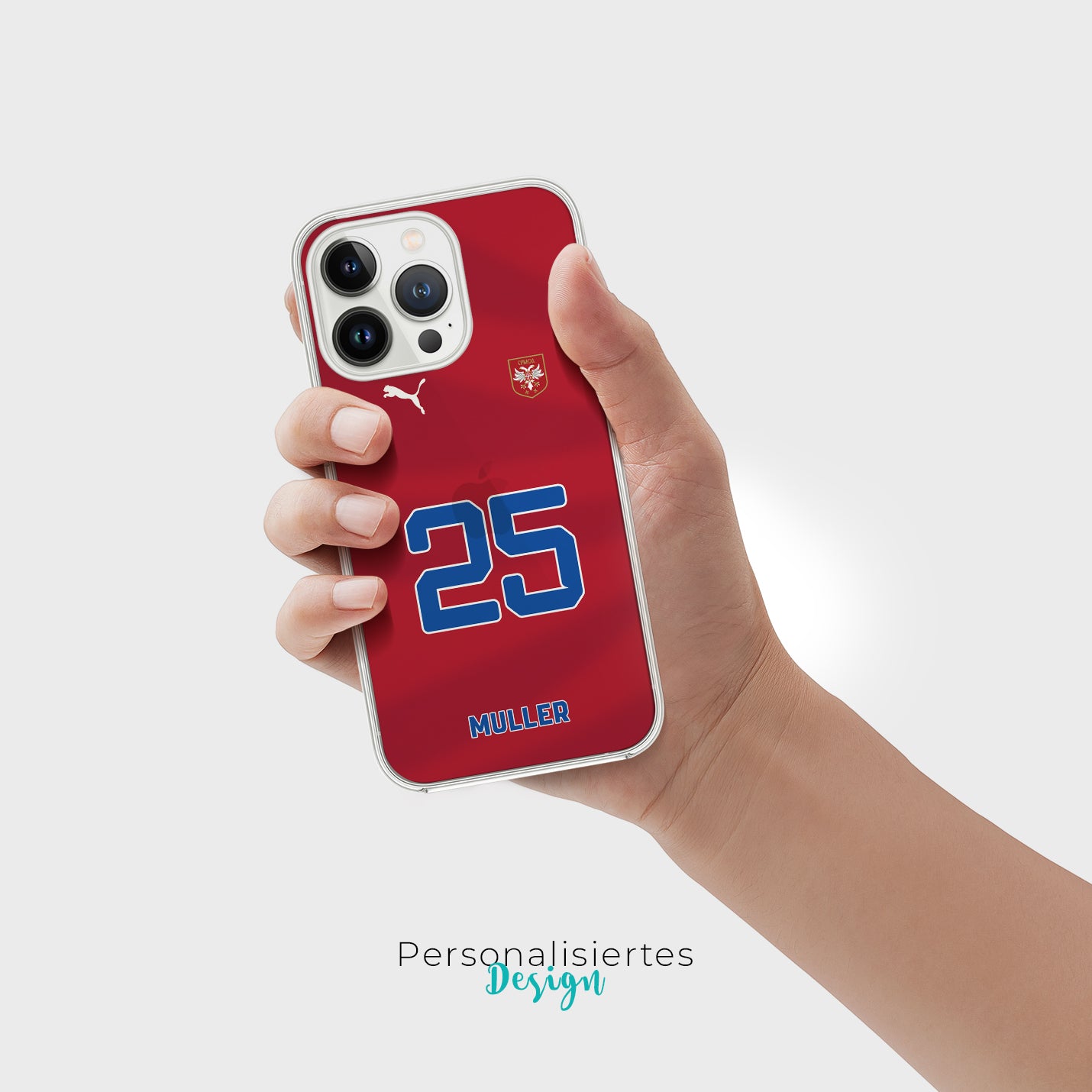 Serbien Handyhülle EM 2024 - 1instaphone