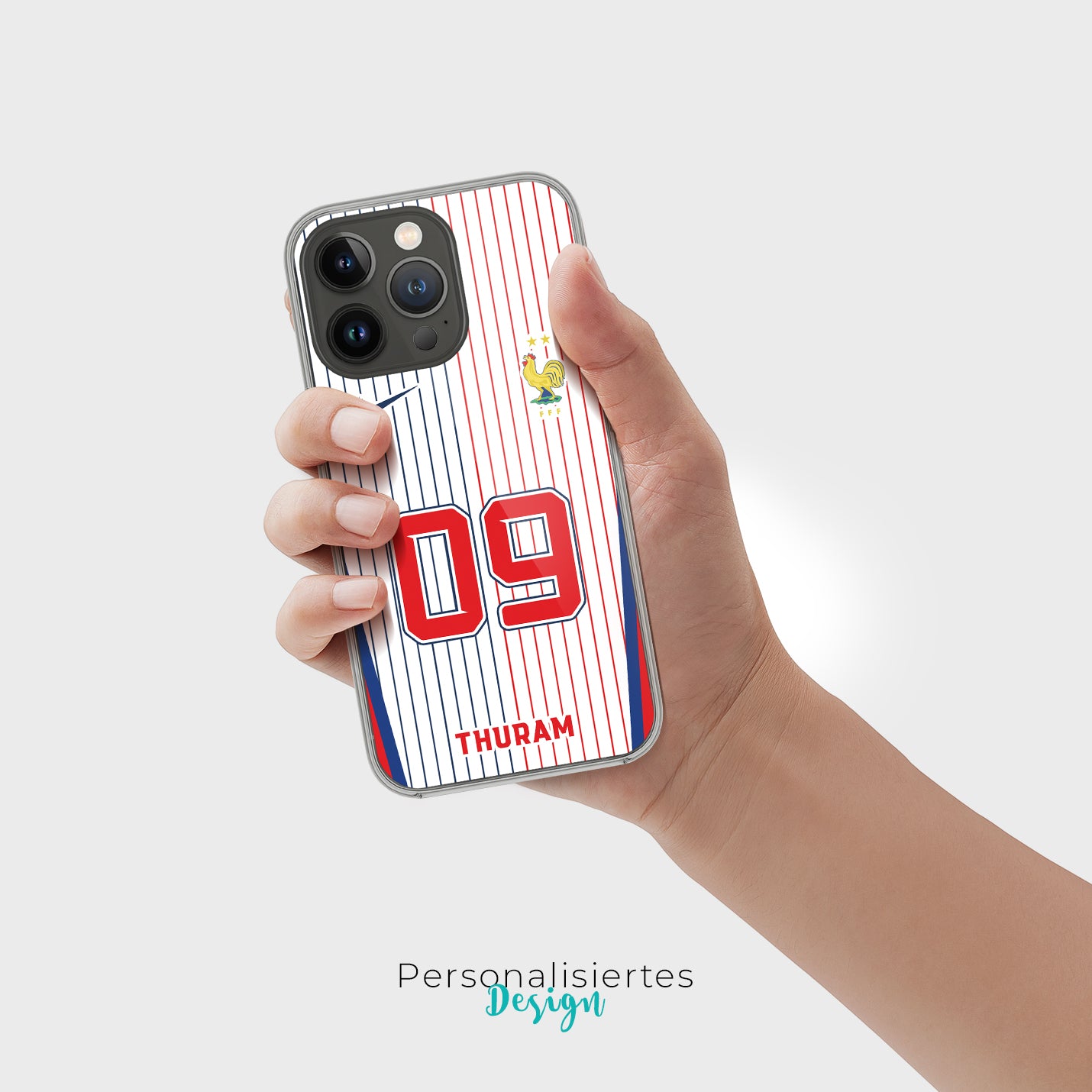 Frankreich Handyhülle EM 2024 - 1instaphone