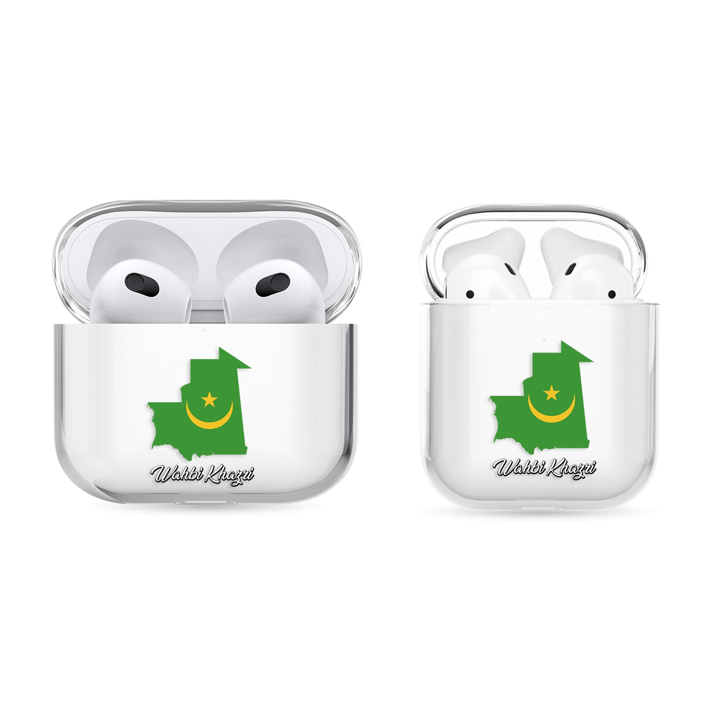 Airpods Hülle - Mauretanien Flagge - 1instaphone