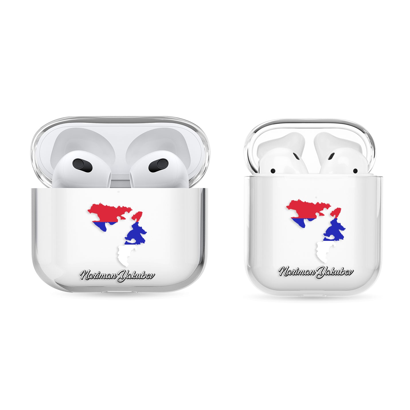Airpods Hülle - Republika Srpska Flagge - 1instaphone