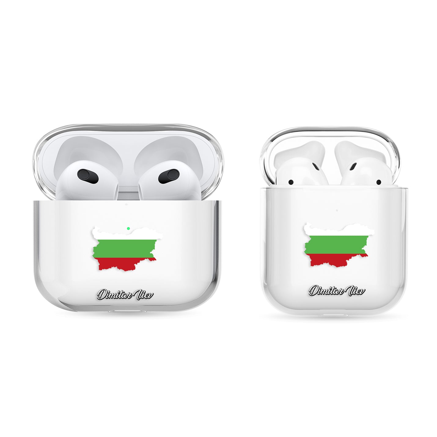 Airpods Hülle - Bulgarien Flagge - 1instaphone