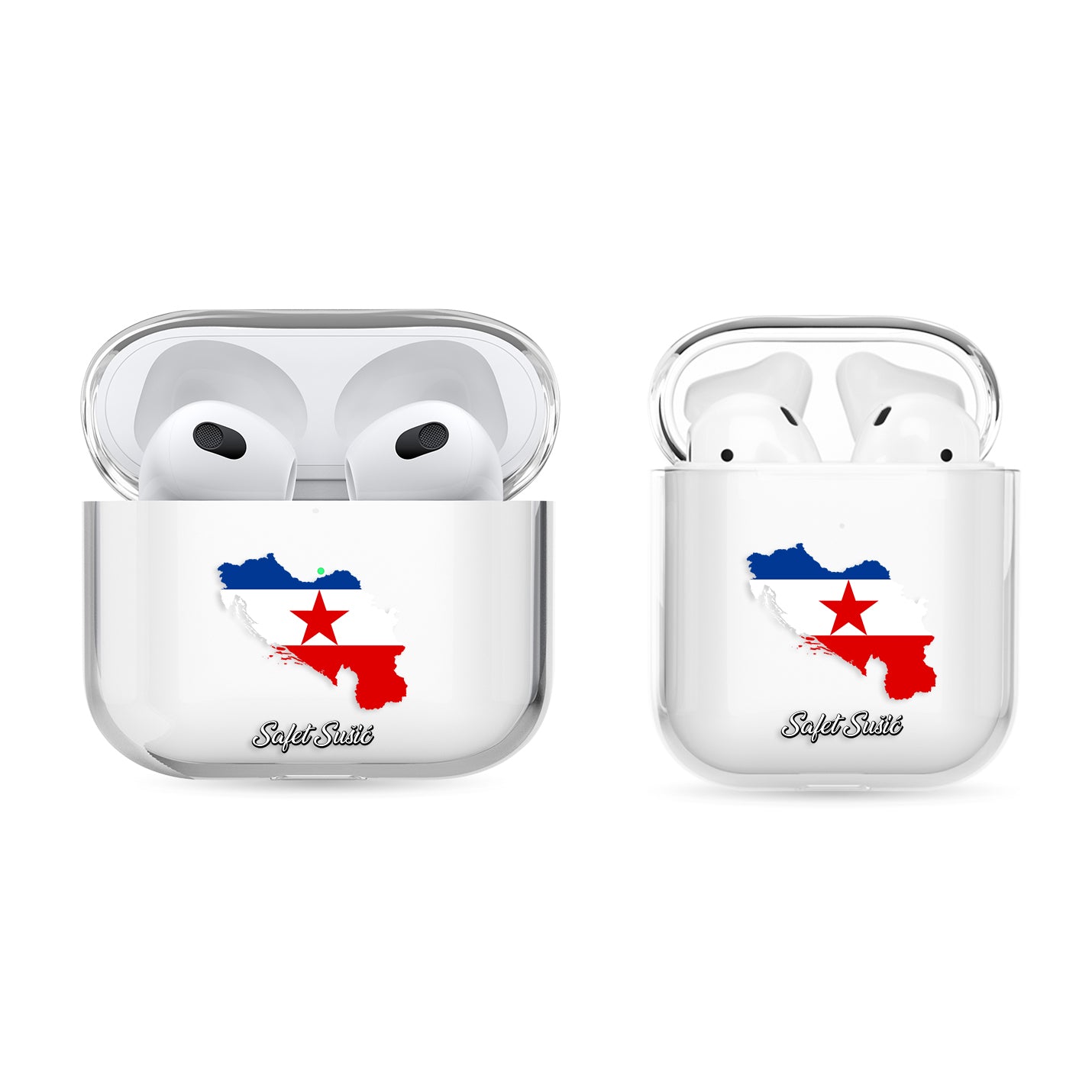 Airpods Hülle - Jugoslawien Flagge - 1instaphone