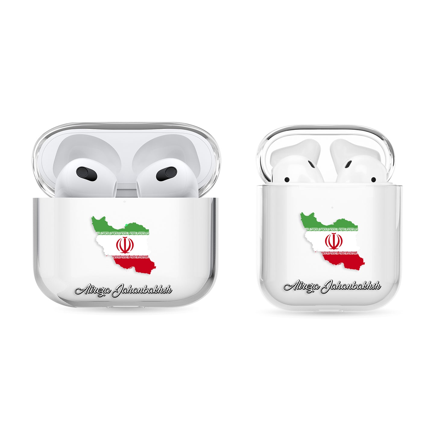 Airpods Hülle - Iran Flagge - 1instaphone