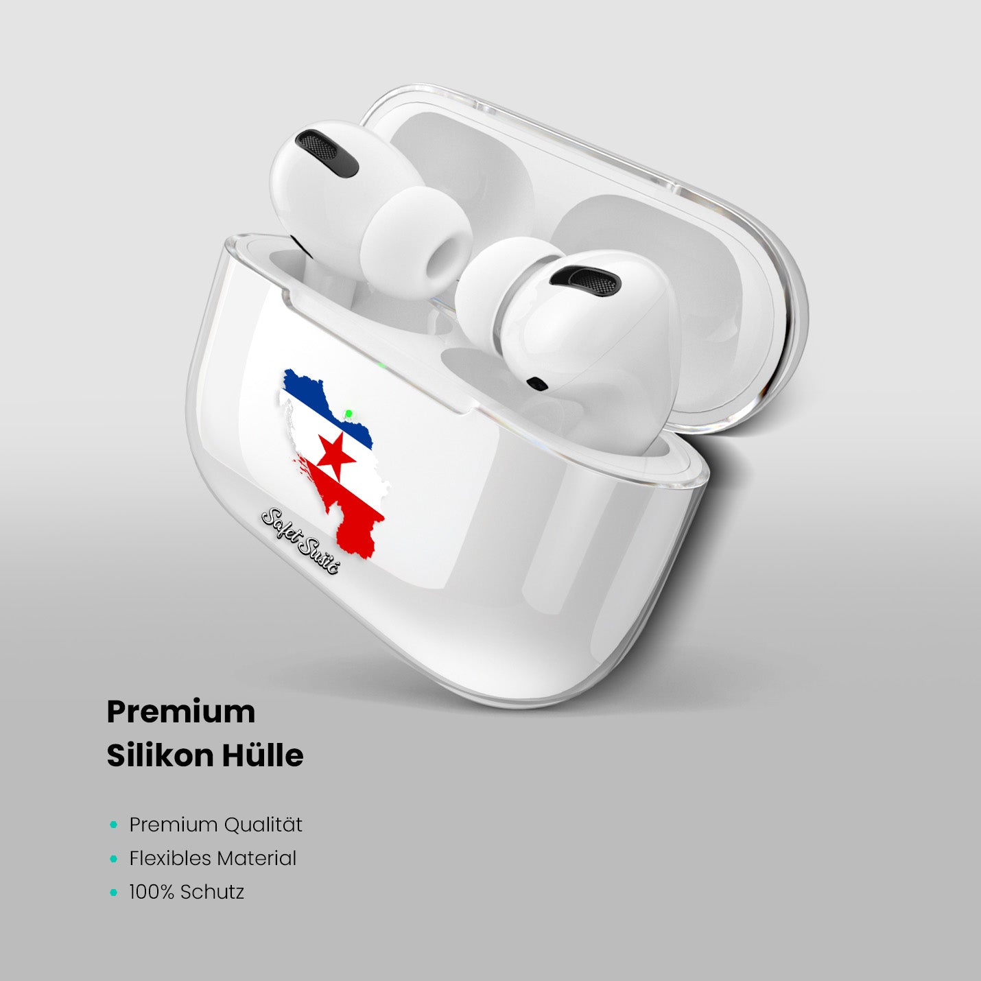 Airpods Hülle - Jugoslawien Flagge - 1instaphone