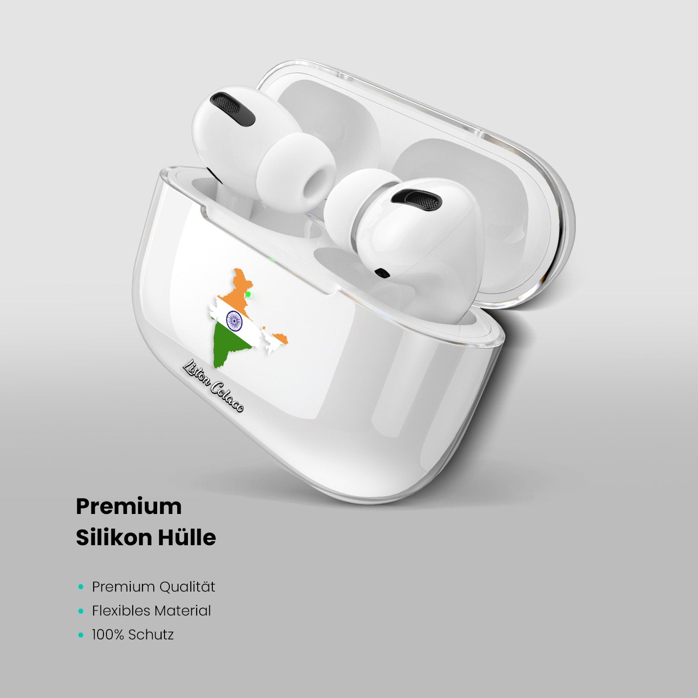 Airpods Hülle - Indien Flagge - 1instaphone