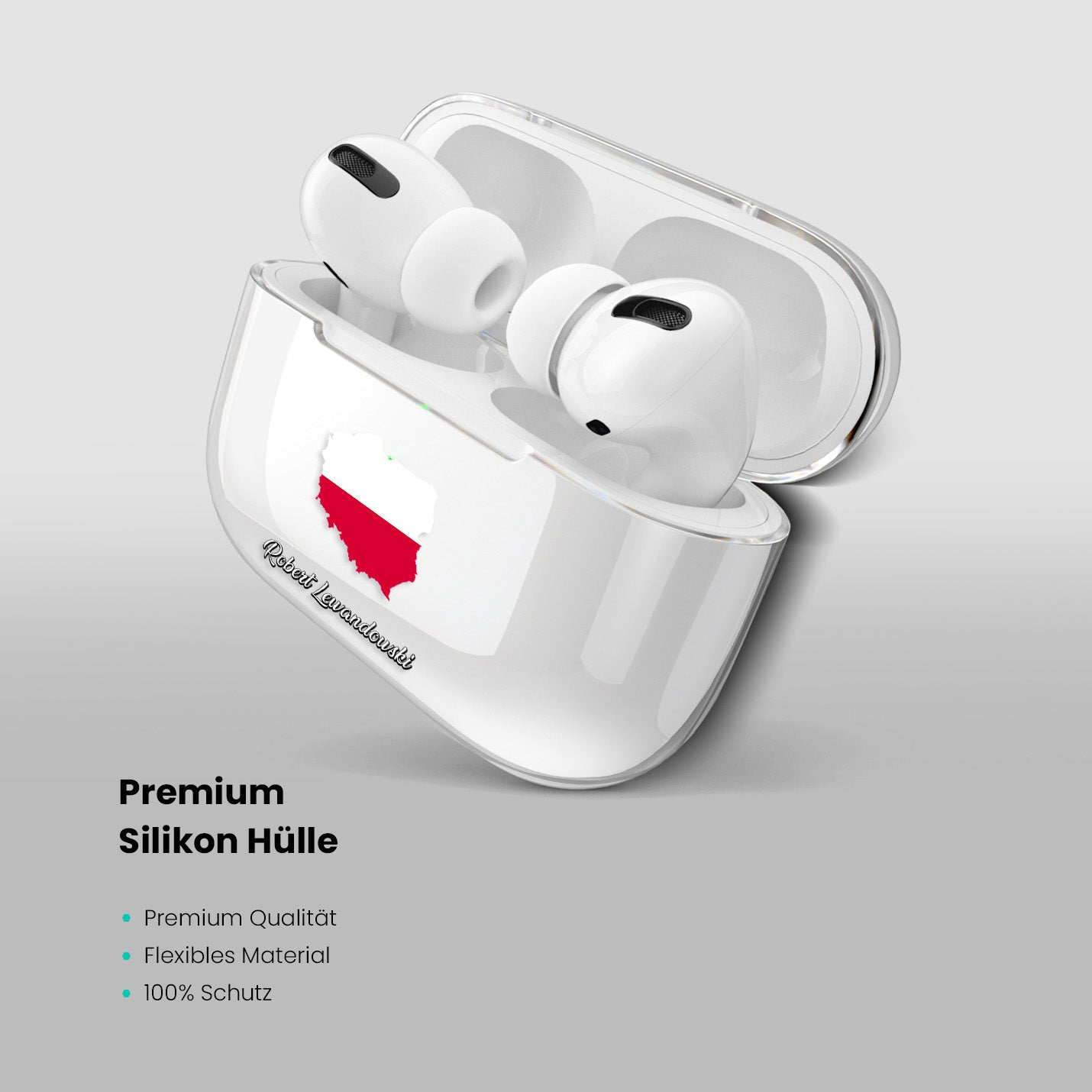 Airpods Hülle - Polen Flagge - 1instaphone