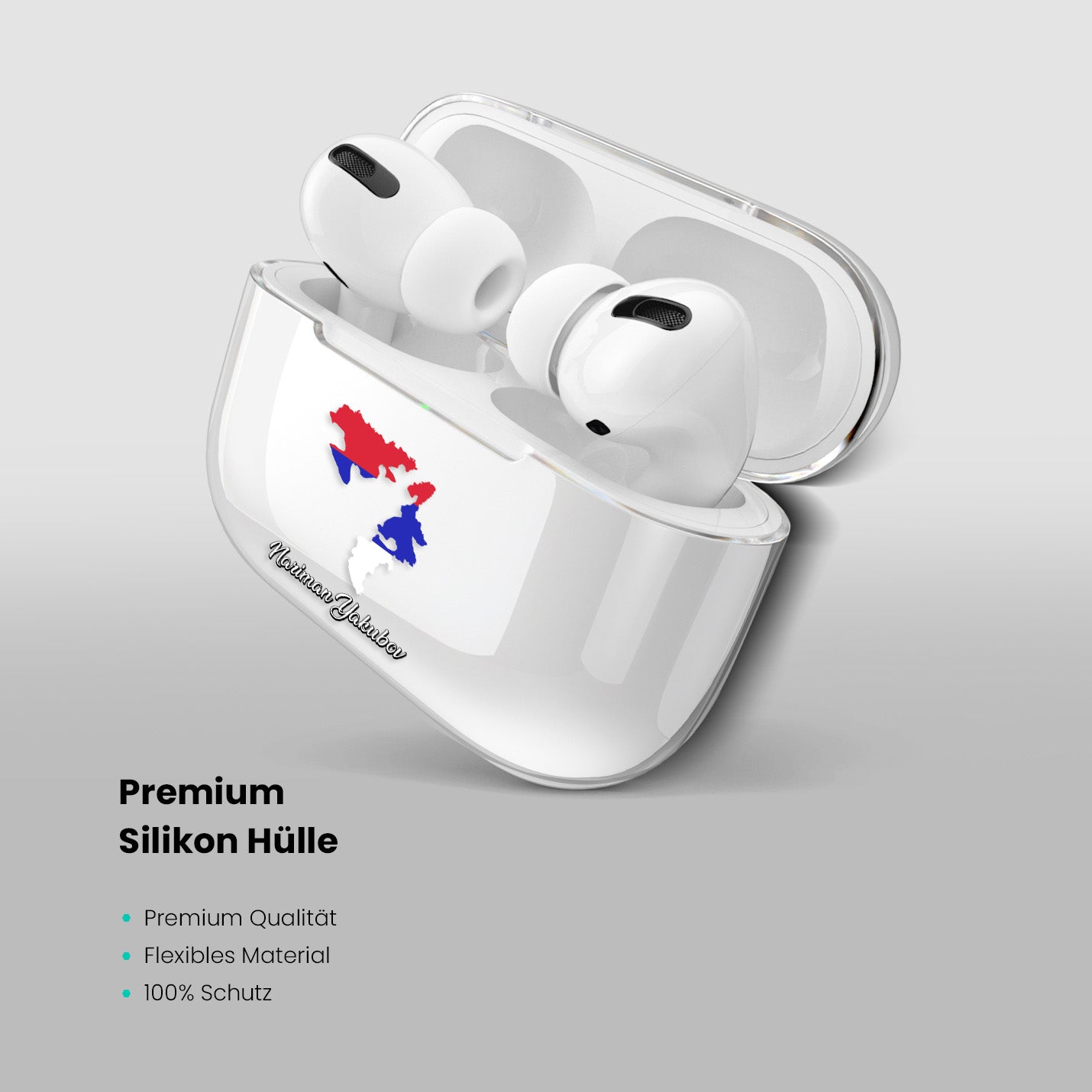 Airpods Hülle - Republika Srpska Flagge - 1instaphone