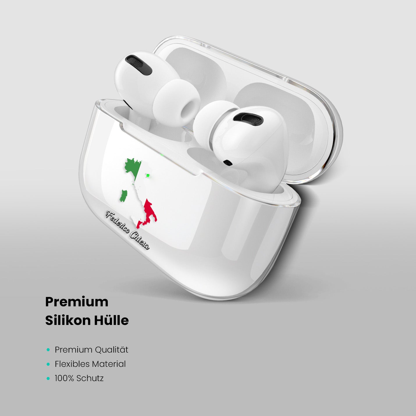 Airpods Hülle - Italien Flagge - 1instaphone