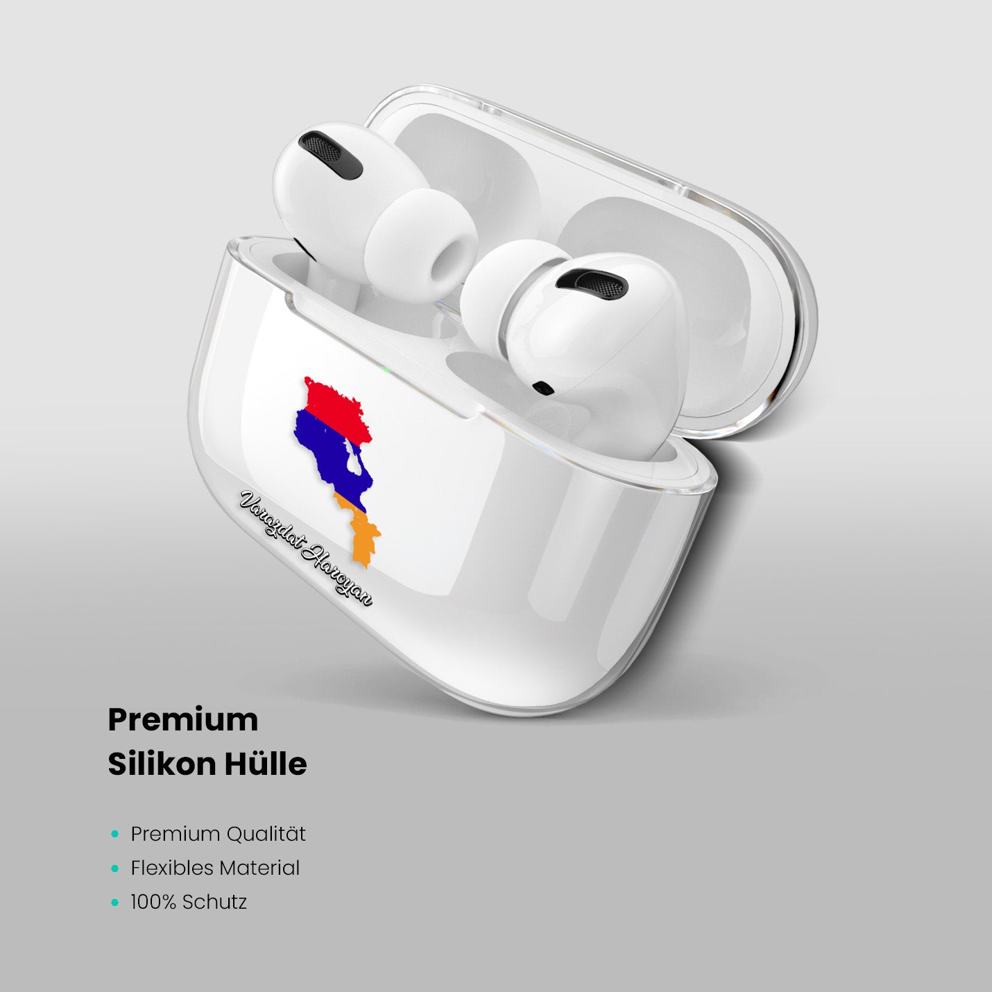 Airpods Hülle - Armenien Flagge - 1instaphone