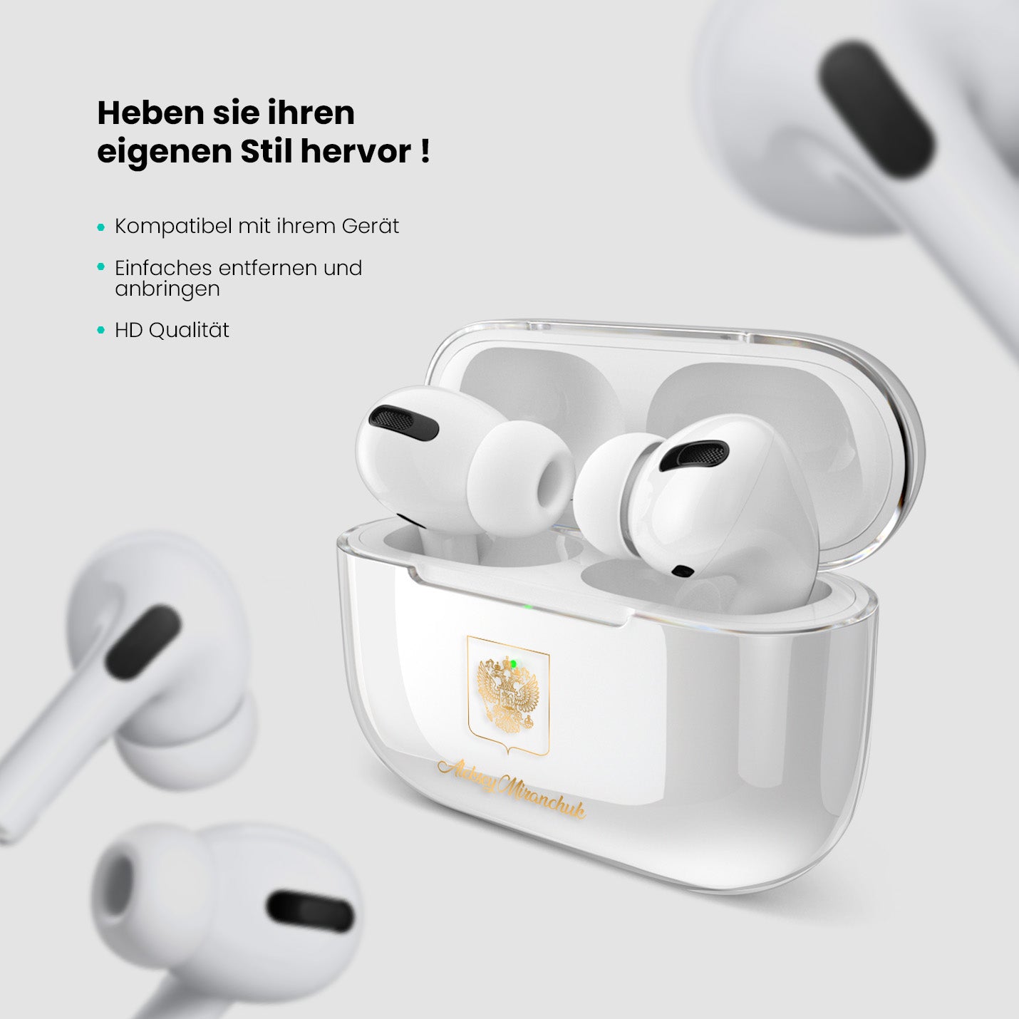 Airpods Hülle - Russland - 1instaphone