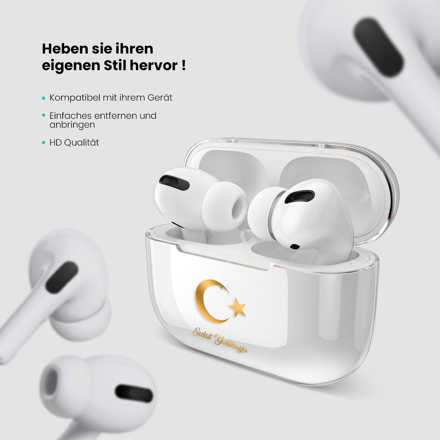 Airpods Hülle - Türkei - 1instaphone