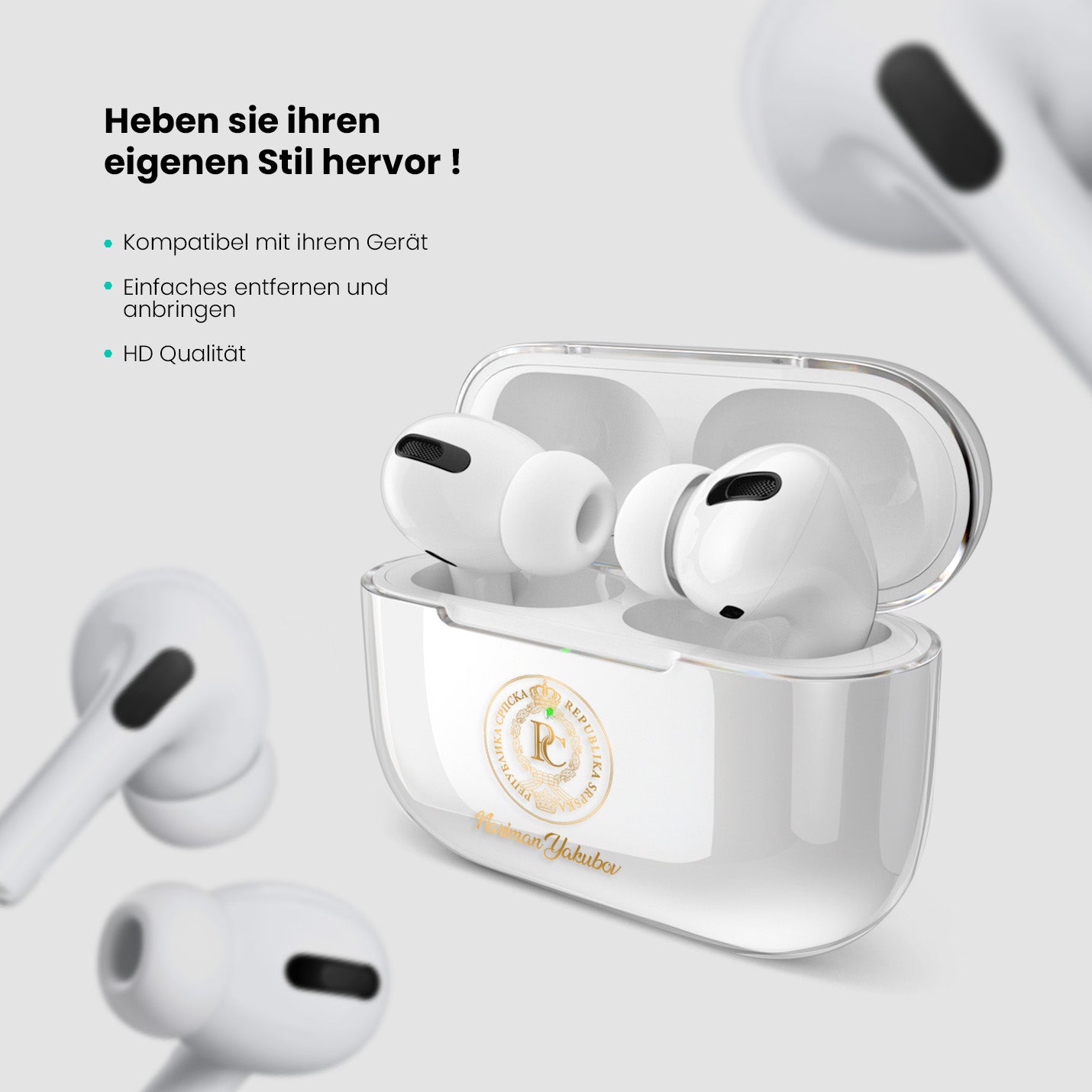 Airpods Hülle - Republika Srpska - 1instaphone