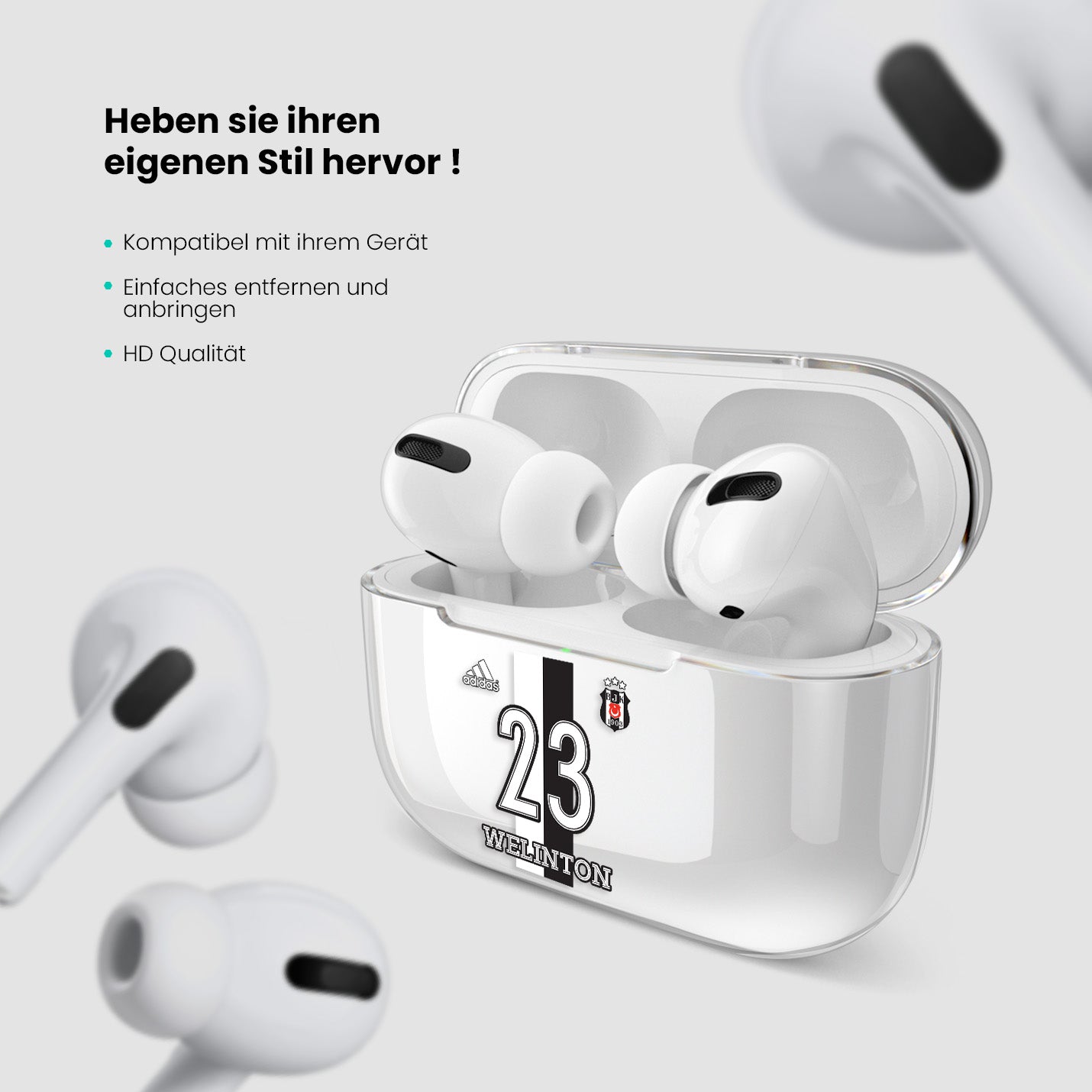 Airpods Hülle - Besiktas - 1instaphone