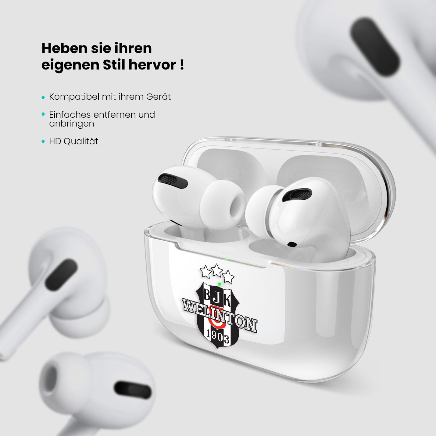 Airpods Hülle - Besiktas - 1instaphone