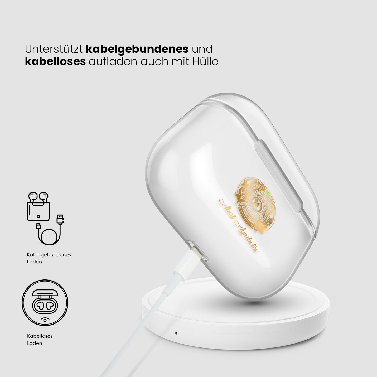 Airpods Hülle - Kasachstan - 1instaphone