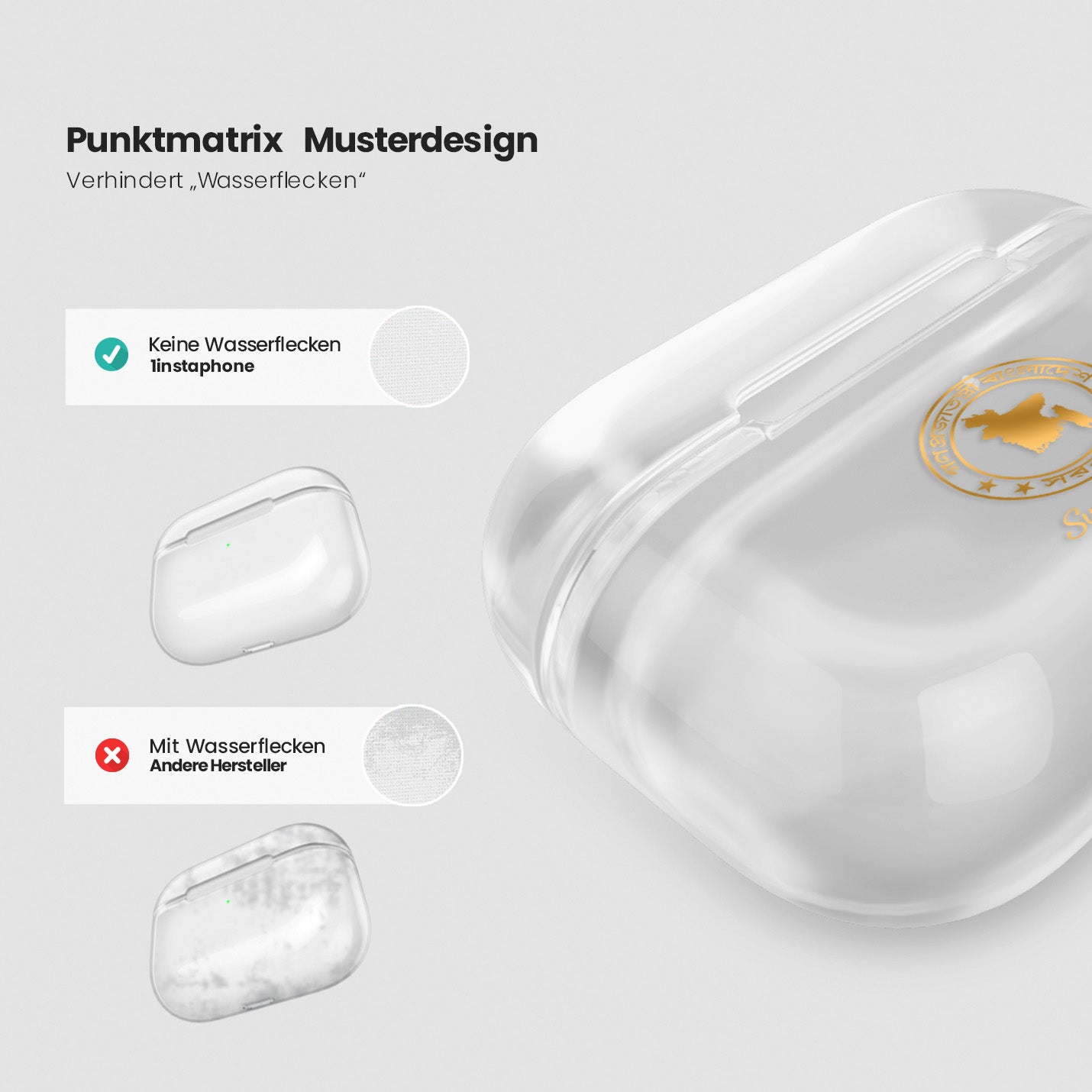 Airpods Hülle - Bangladesch - 1instaphone
