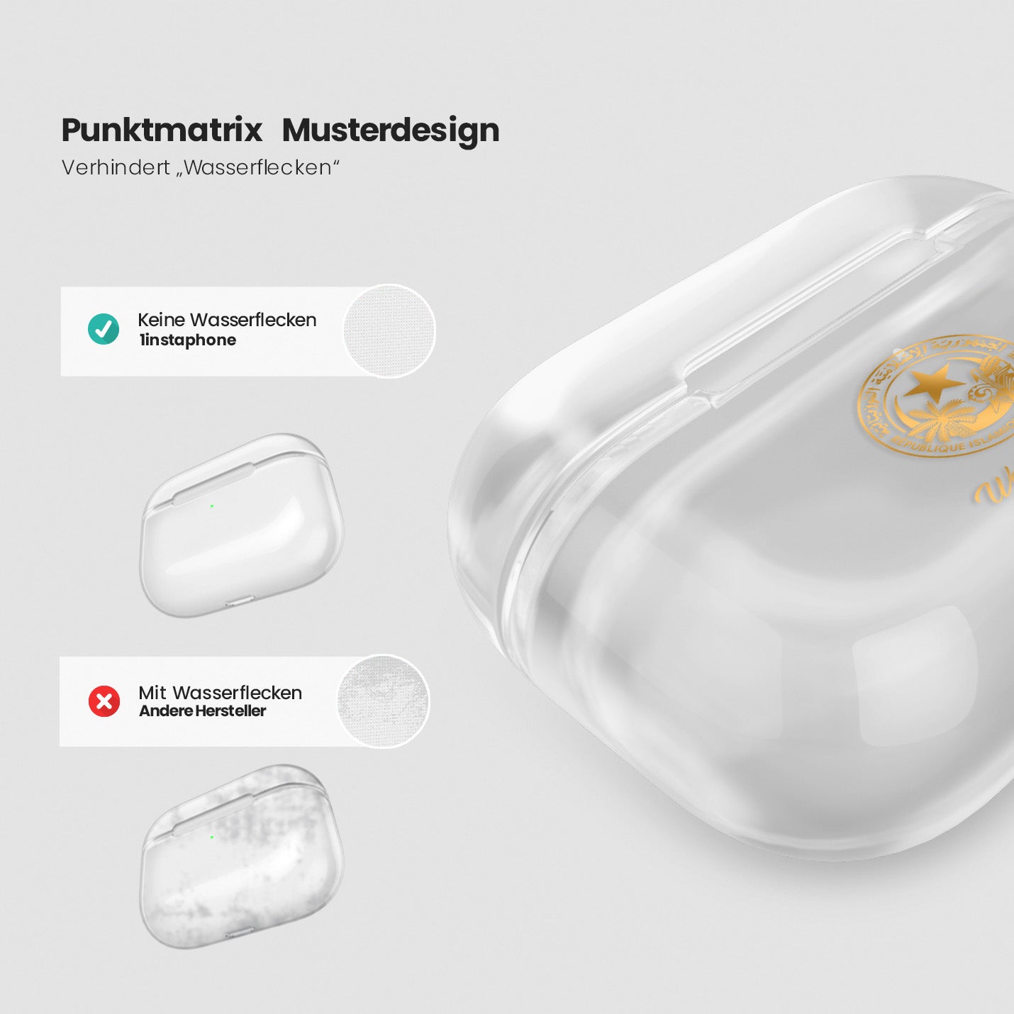 Airpods Hülle - Mauretanien - 1instaphone