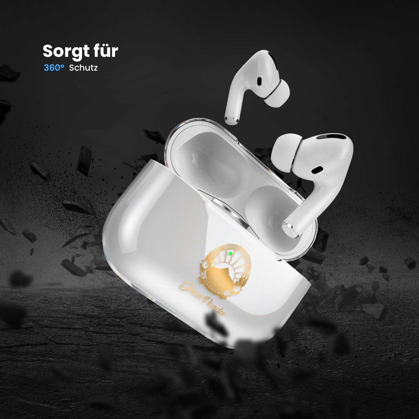 Airpods Hülle - Mazedonien - 1instaphone