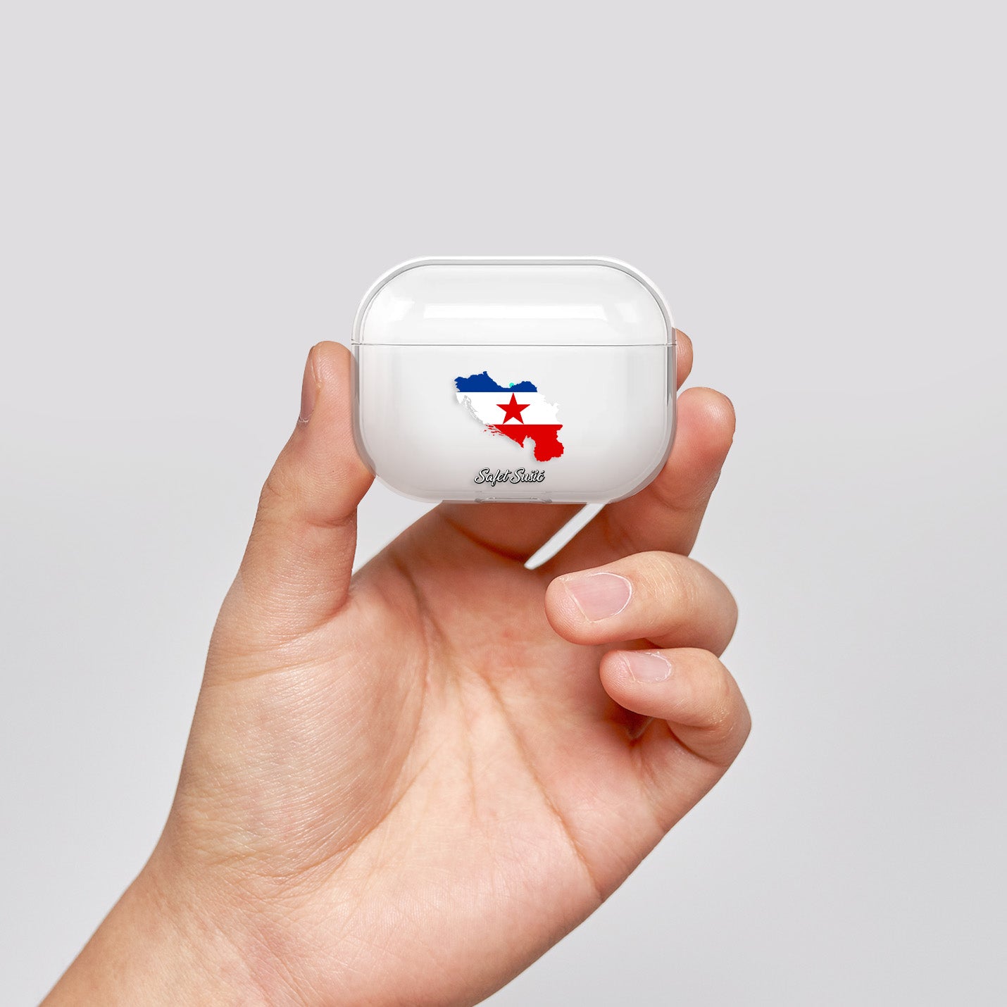 Airpods Hülle - Jugoslawien Flagge - 1instaphone