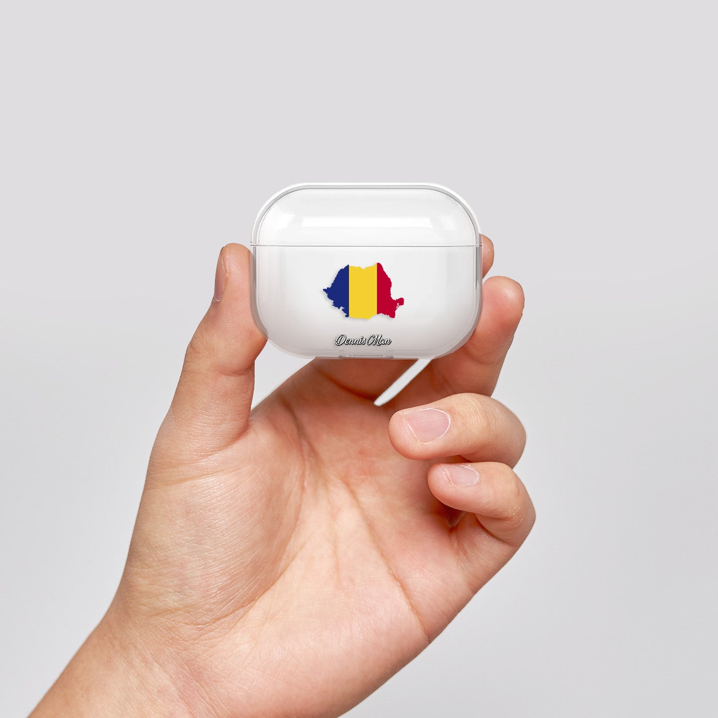 Airpods Hülle - Rumänien Flagge - 1instaphone