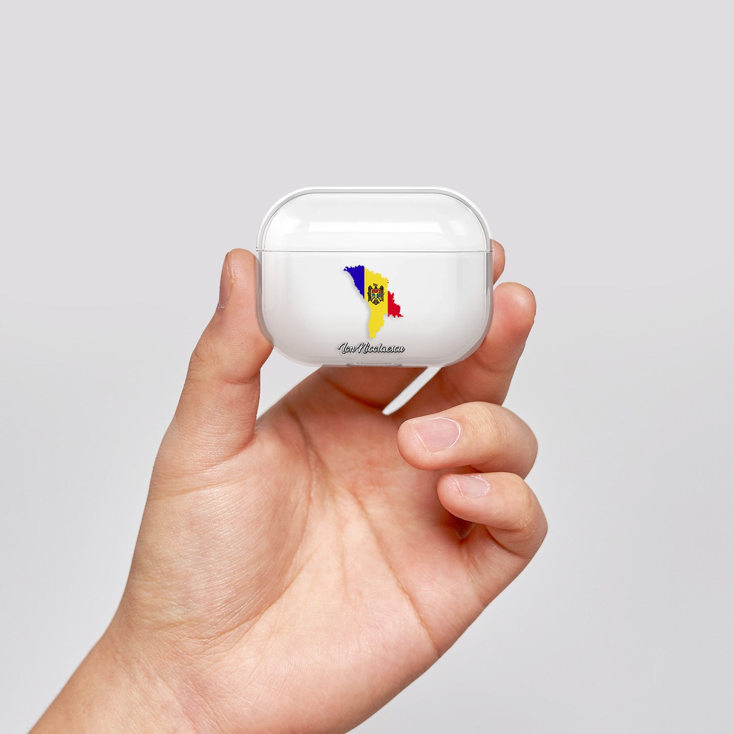 Airpods Hülle - Moldavien Flagge - 1instaphone