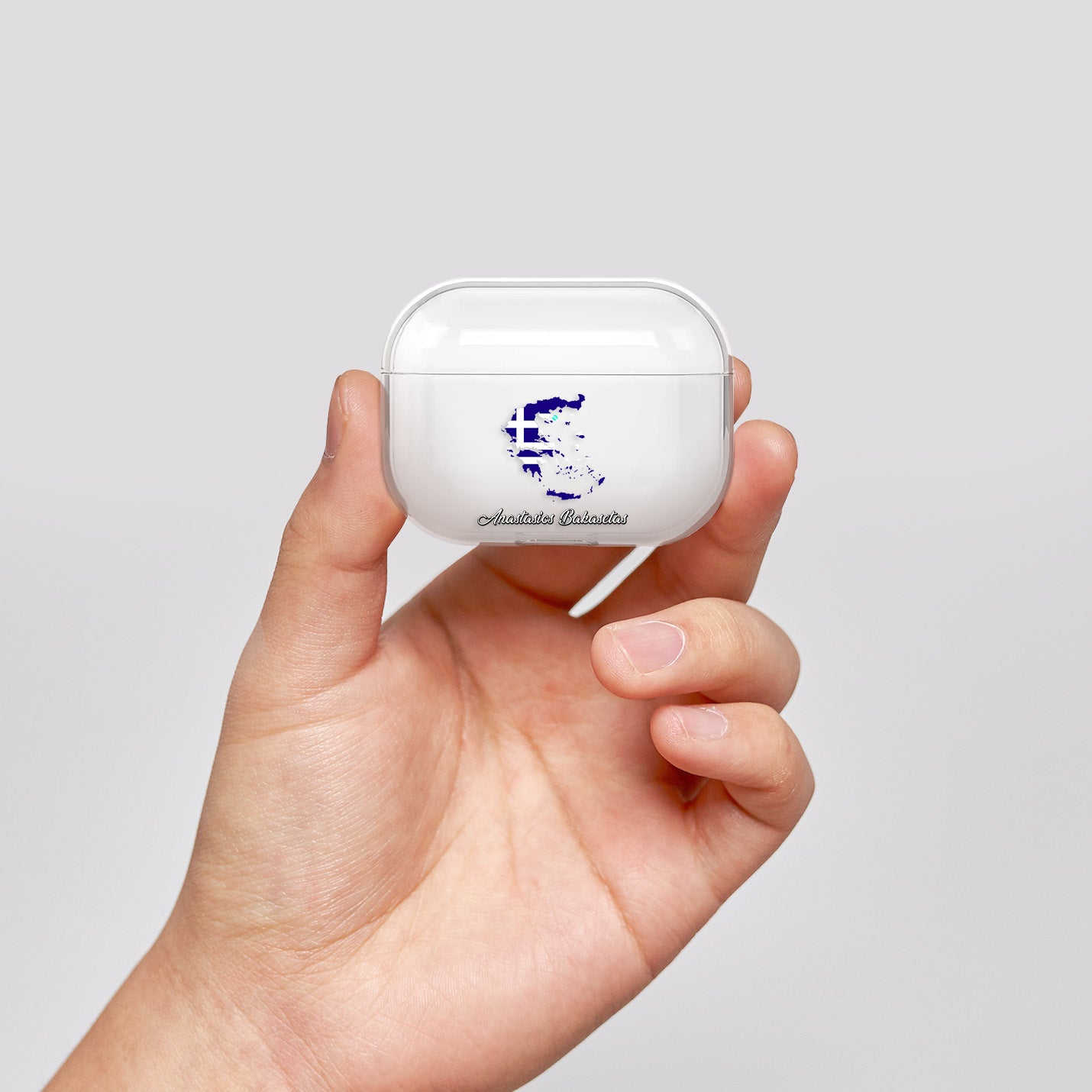 Airpods Hülle - Griechenland Flagge - 1instaphone