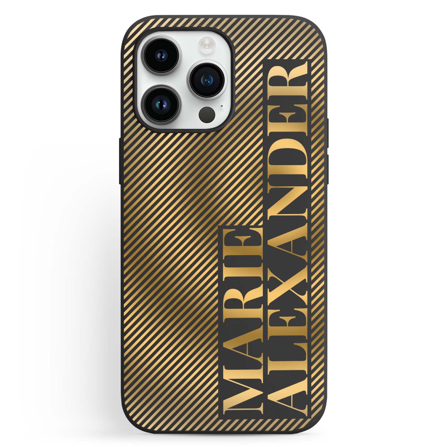 Personalisierte 3D Couple Lines Handyhülle - 1instaphone