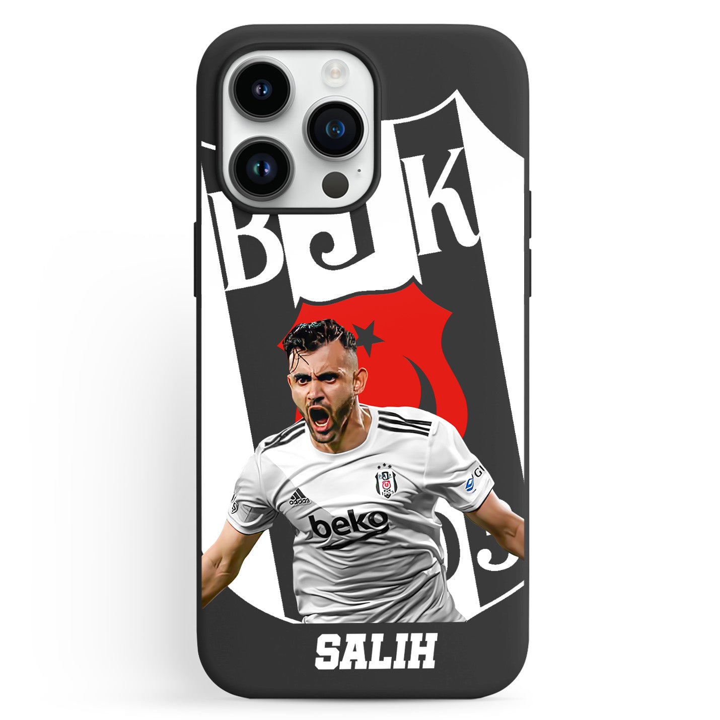 Rachid Ghezzal Beşiktaş Handyhülle mit Name - 1instaphone