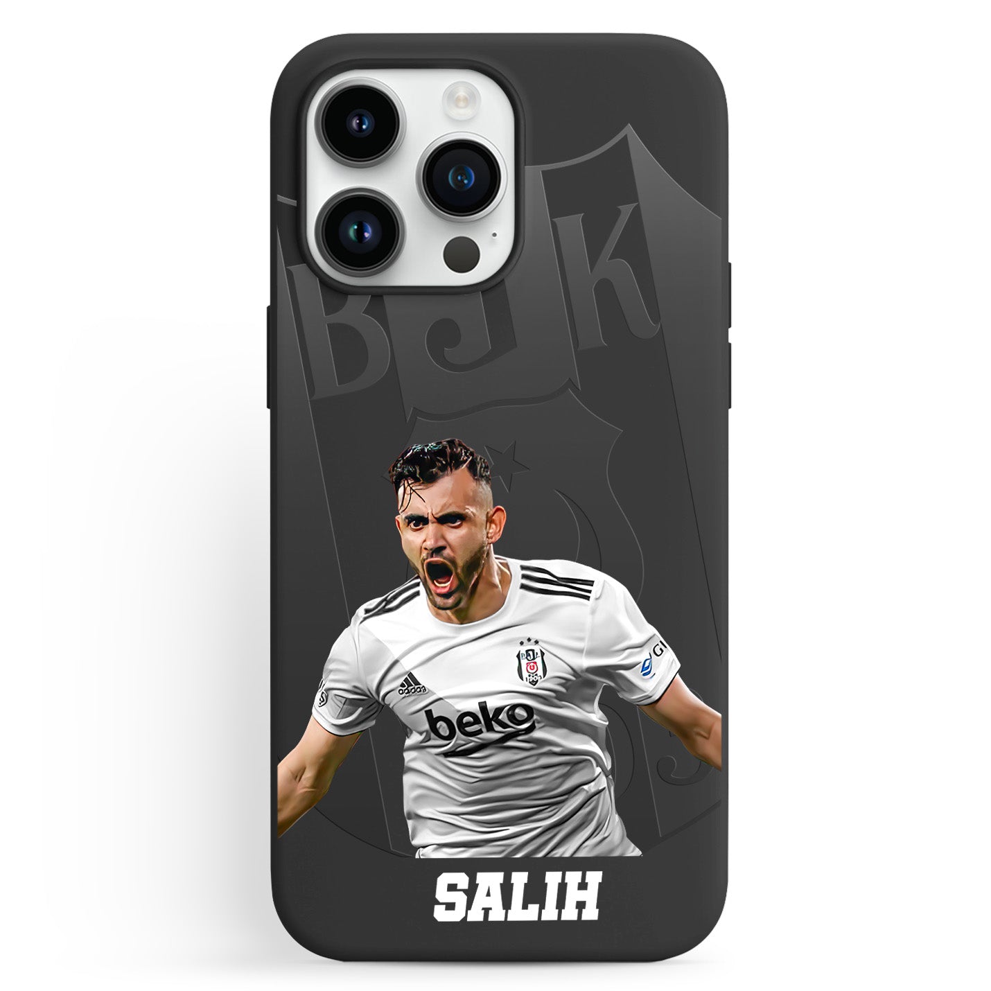 Rachid Ghezzal Beşiktaş Handyhülle mit Name - 1instaphone