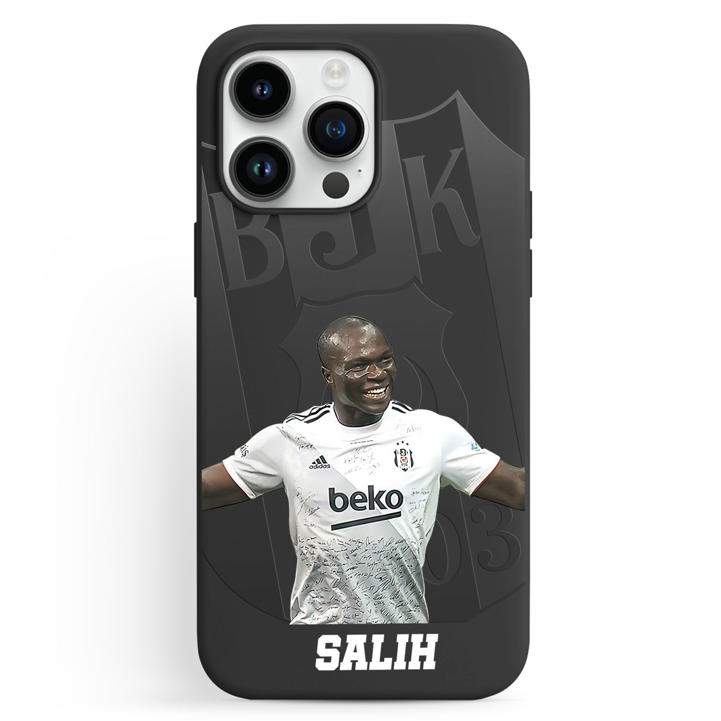 Vincent Aboubakar Beşiktaş Handyhülle mit Name - 1instaphone