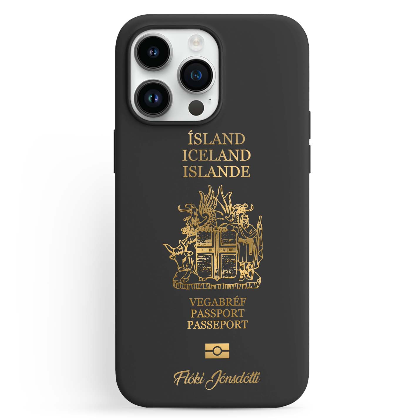 Handyhüllen mit Reisepass - Island - 1instaphone