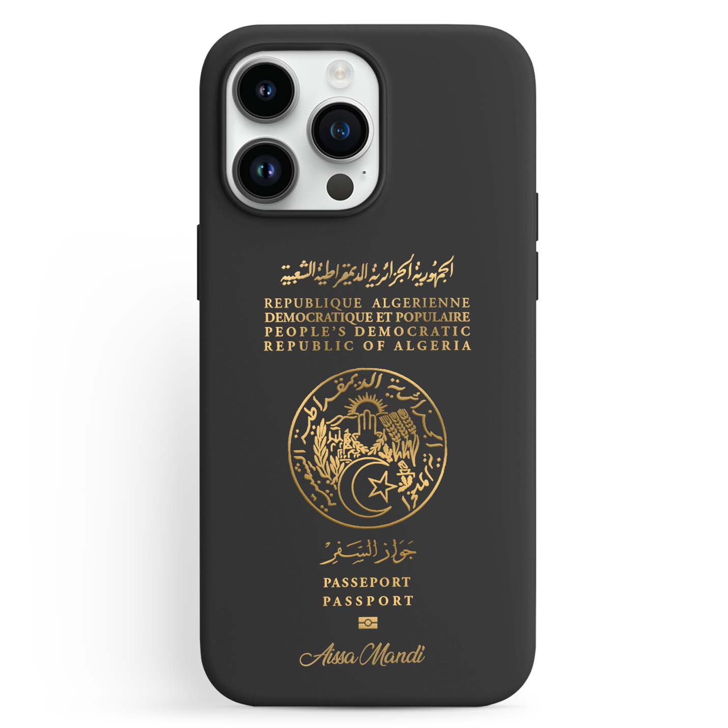 Handyhüllen mit Reisepass - Algerien - 1instaphone