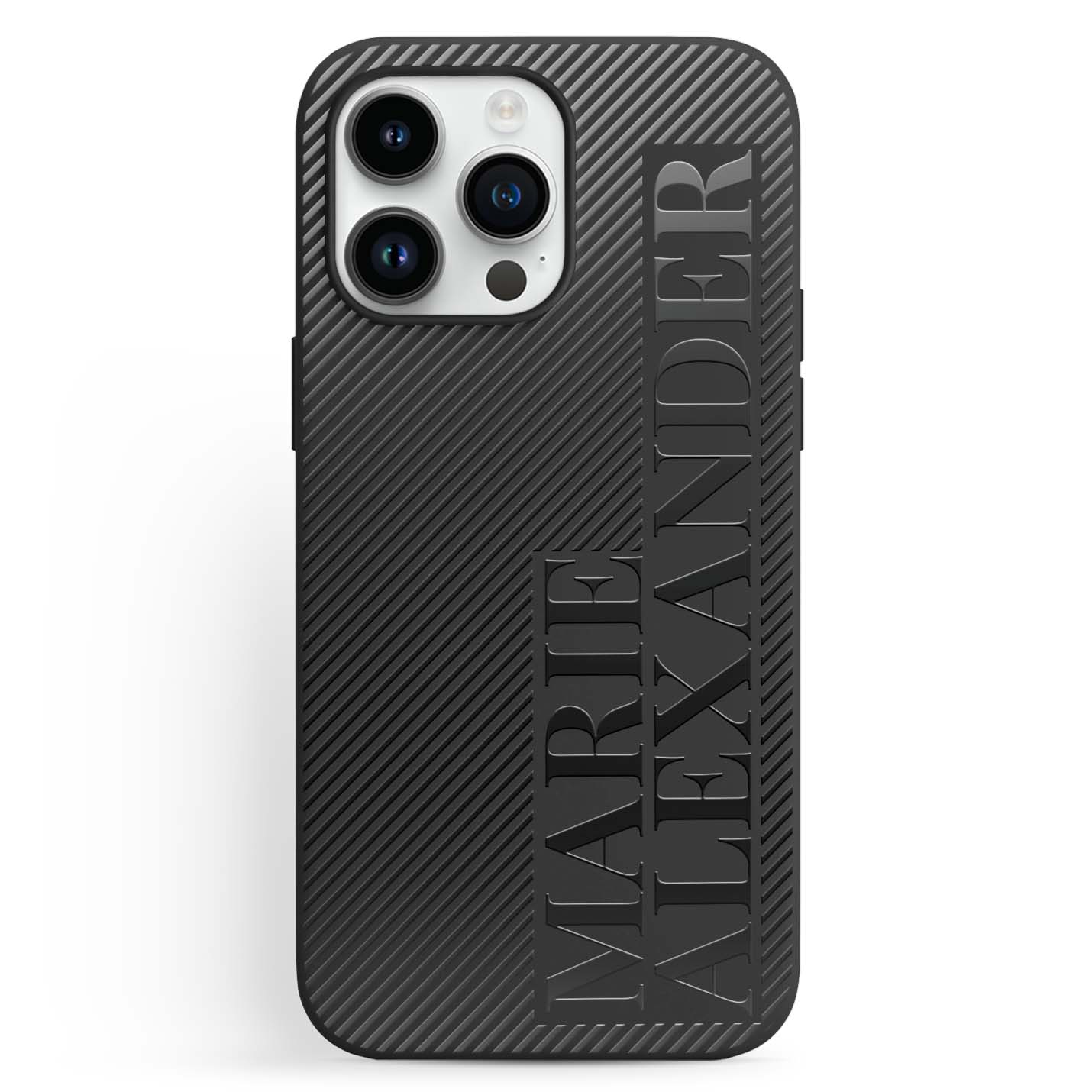Personalisierte 3D Couple Lines Handyhülle - 1instaphone