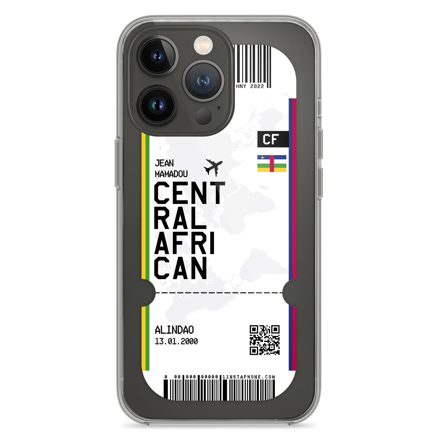 Handyhülle im Ticket Design - Afrika - 1instaphone